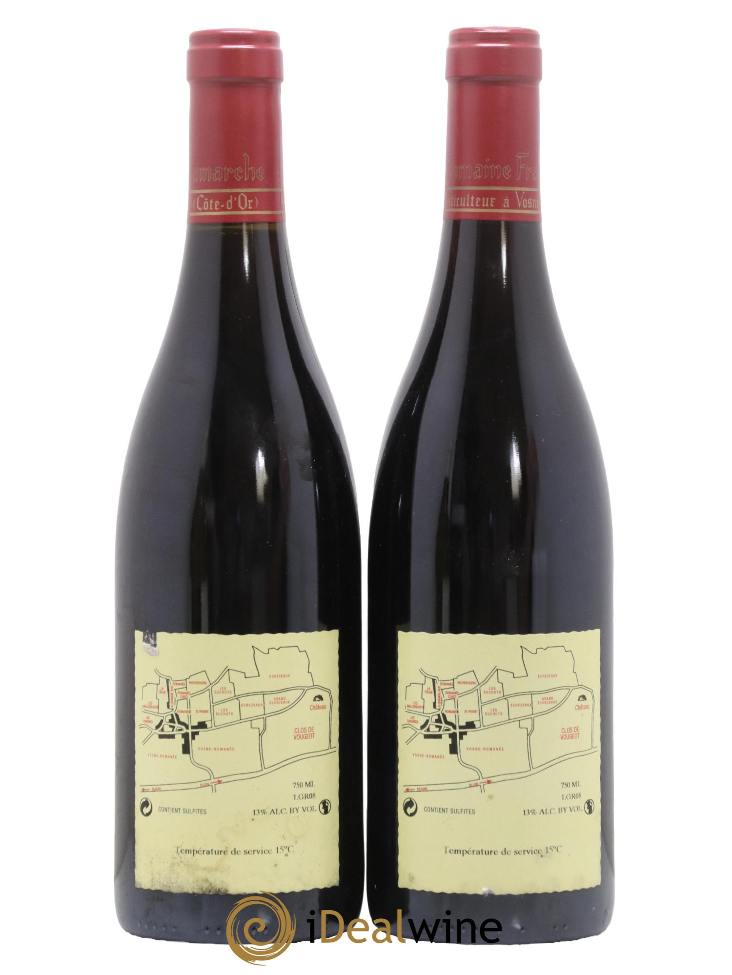 La Grande Rue Grand Cru Lamarche (Domaine) 2008 - Lot de 2 bouteilles - 1