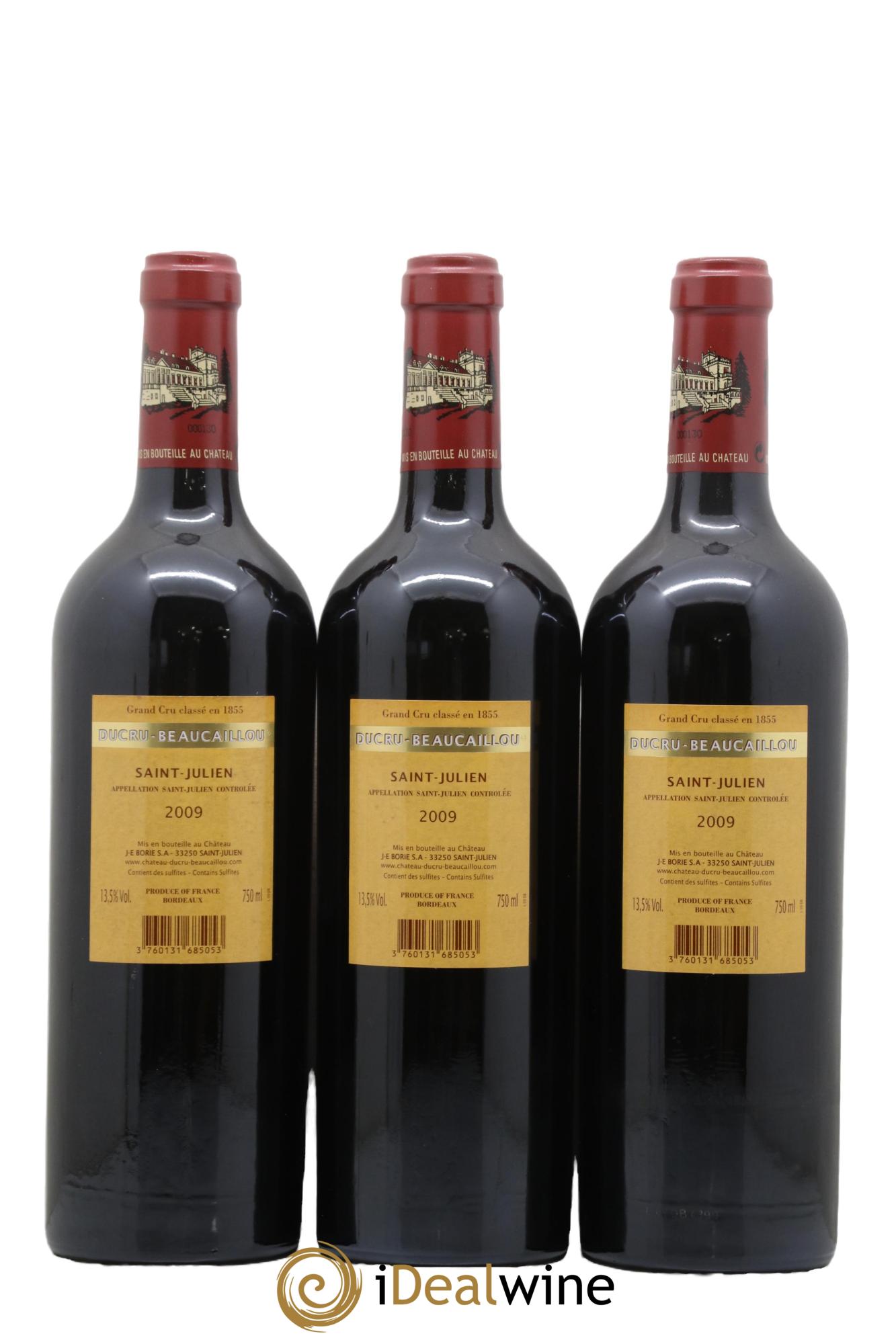 Château Ducru Beaucaillou 2ème Grand Cru Classé 2009 - Lot de 12 bouteilles - 3