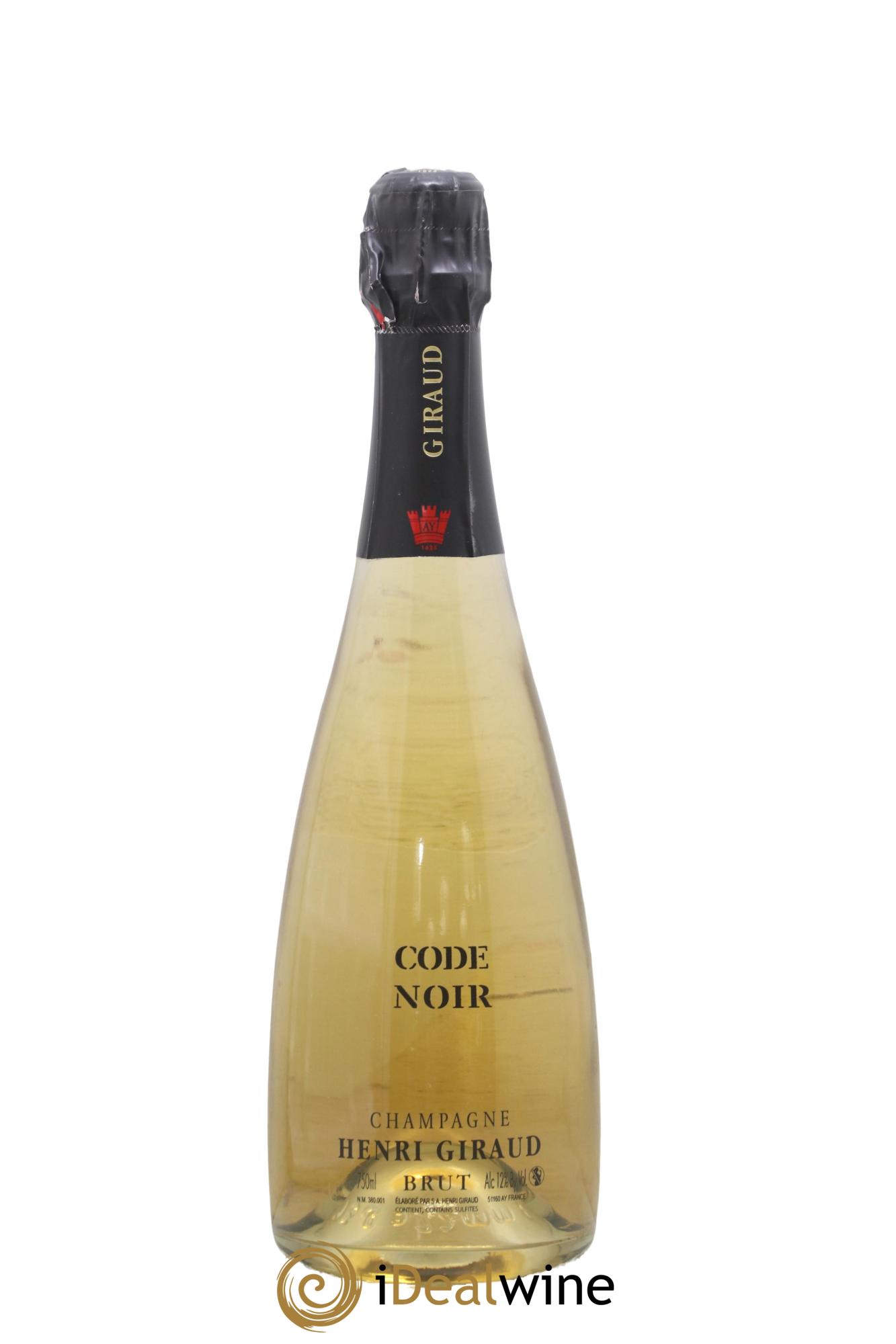 Brut Code Noir Henri Giraud - Posten von 1 Flasche - 0
