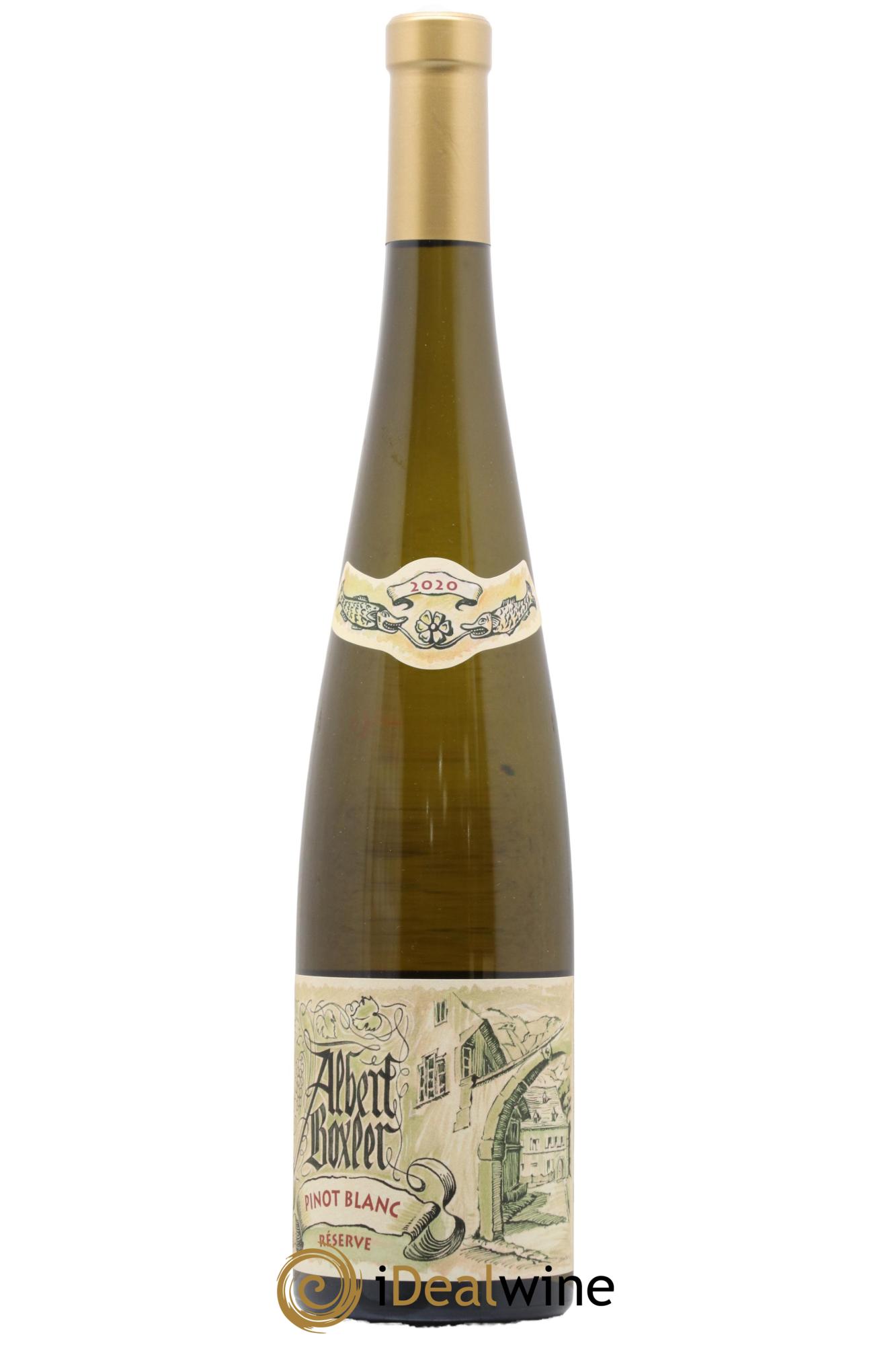 Alsace Pinot Blanc Réserve Albert Boxler 2020 - Lot de 1 bouteille - 0