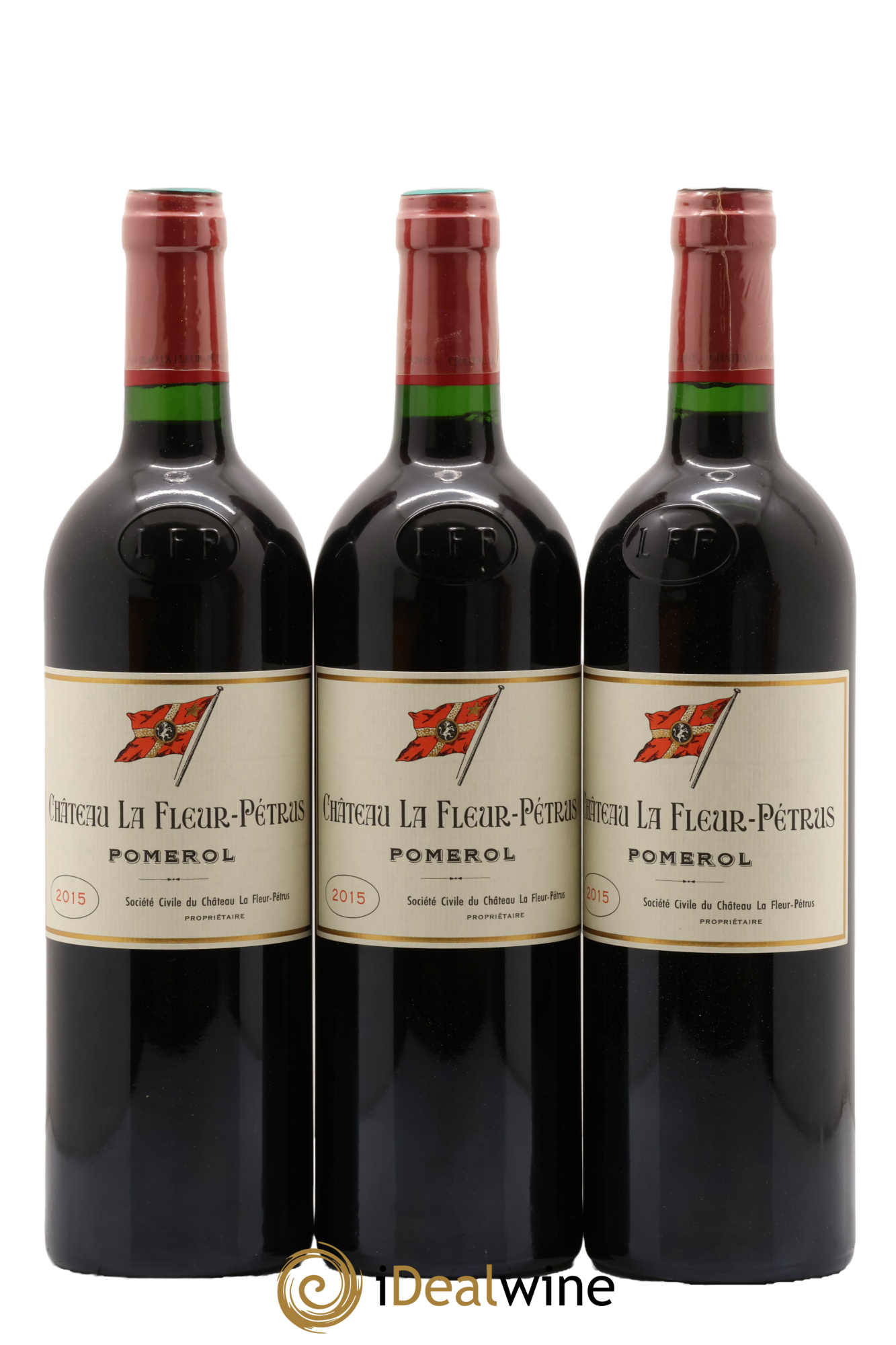 Château la Fleur Petrus 2015 - Posten von 3 Flaschen - 0