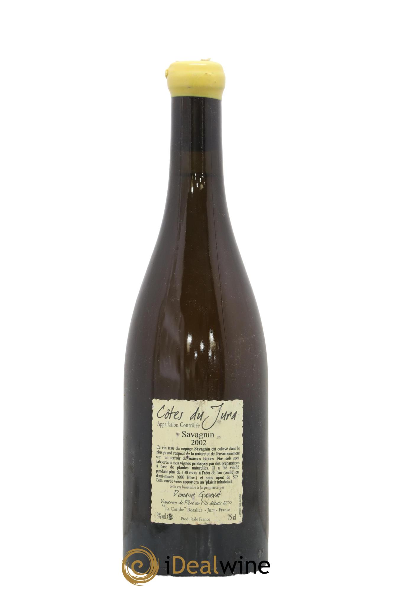 Côtes du Jura Les Vignes de mon Père Jean-François Ganevat (Domaine) 2002 - Lot of 1 bottle - 1