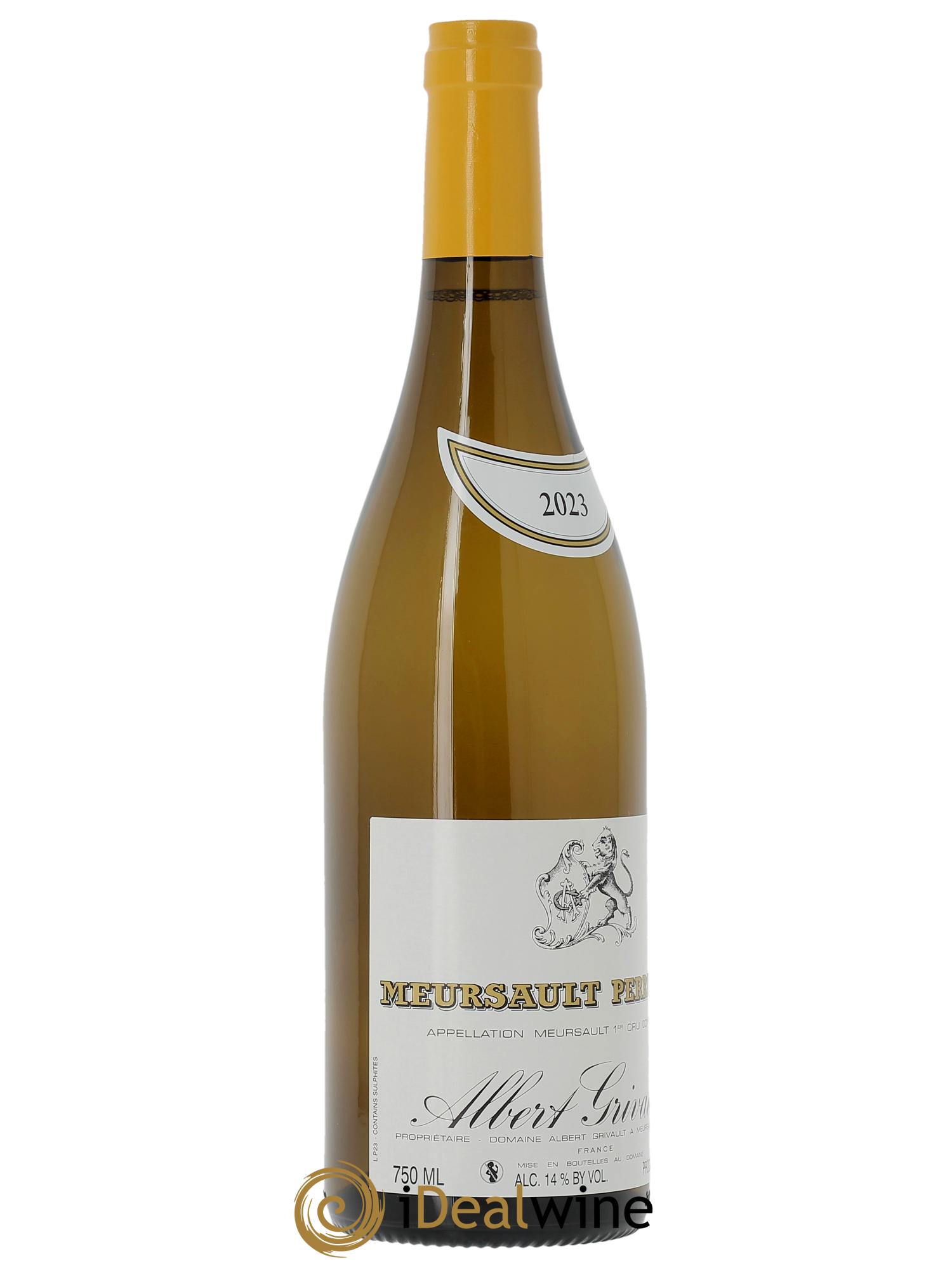 Meursault 1er Cru Perrières Albert Grivault 2023 - Lotto di 1 bottiglia - 1
