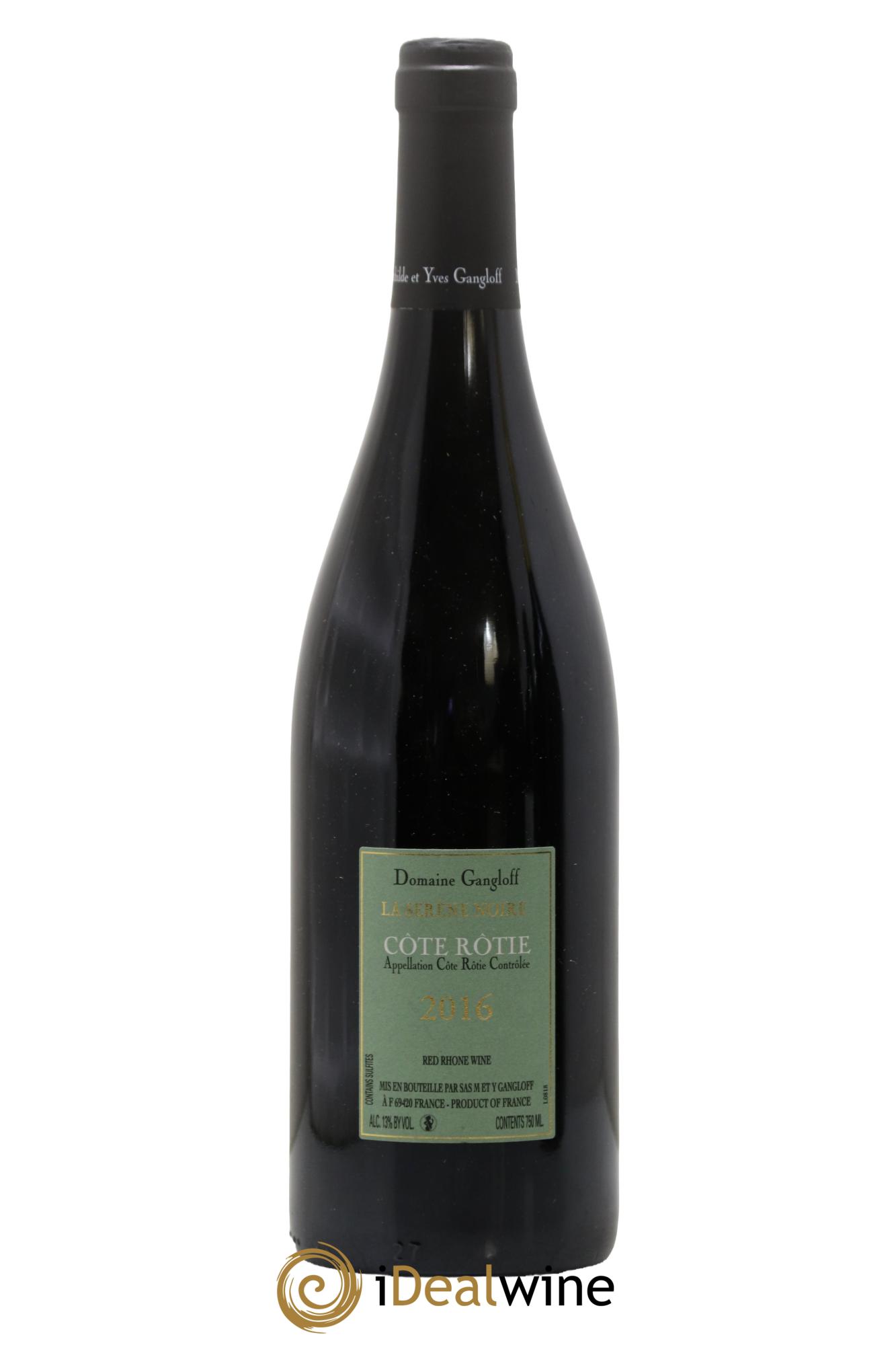Côte-Rôtie La Sereine Noire Gangloff (Domaine)  2016 - Lotto di 1 bottiglia - 1