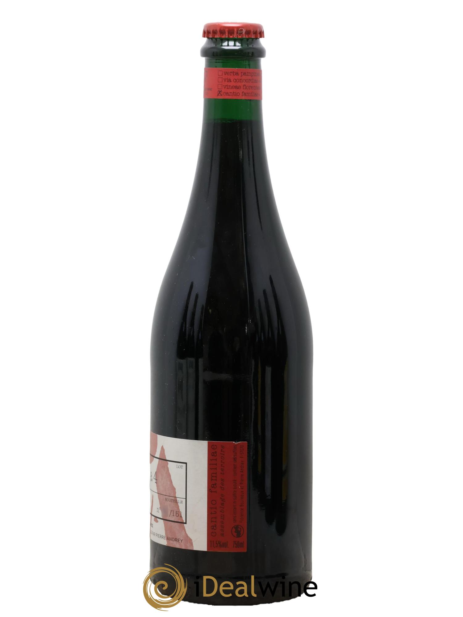 Vin de France Via Concordiae Pinot Gamay Florence Bouleaux et Pierre Andrey 2021 - Lot of 1 bottle - 1