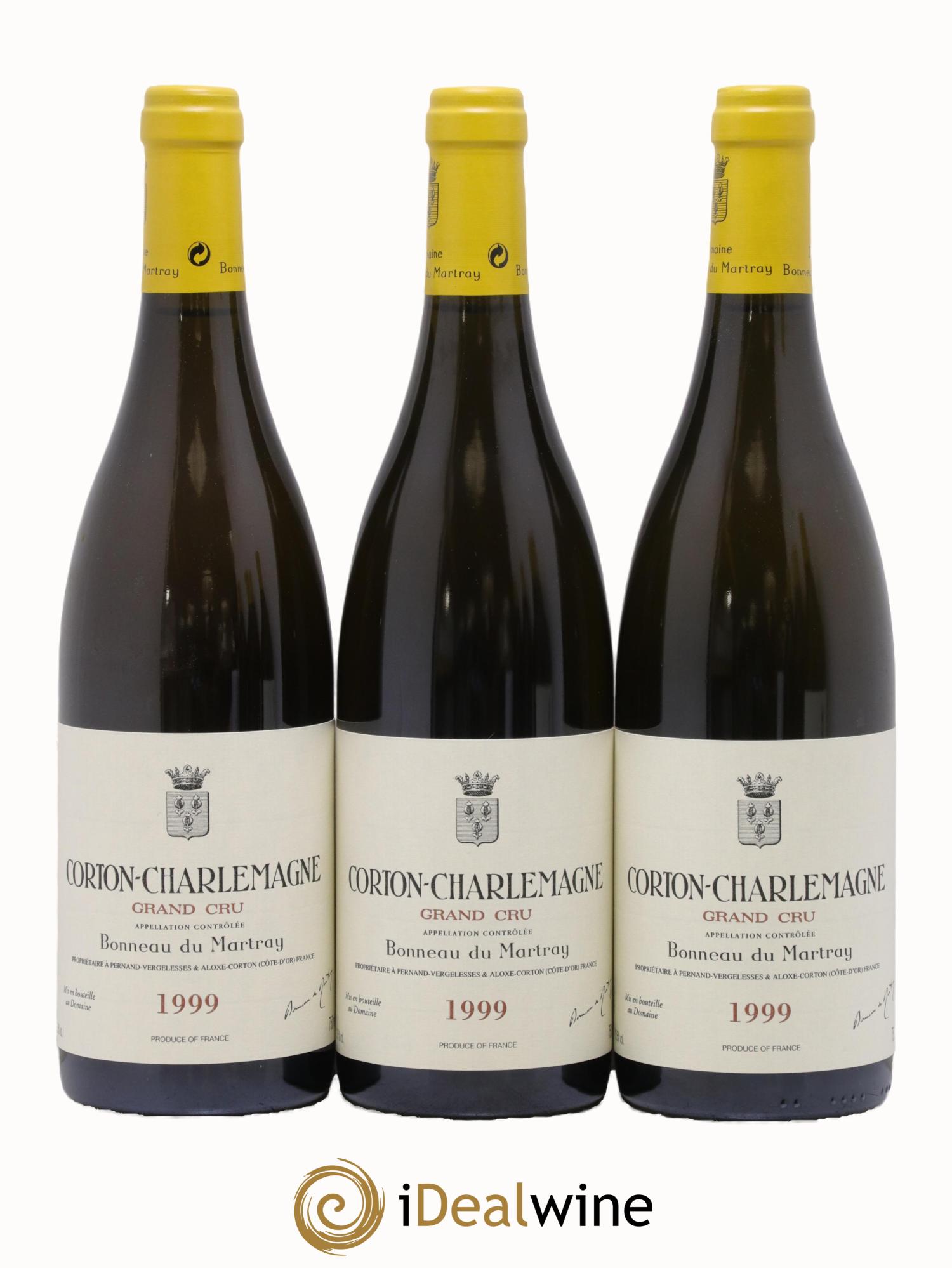 Corton-Charlemagne Grand Cru Bonneau du Martray (Domaine) 1999 - Lot de 6 bouteilles - 3