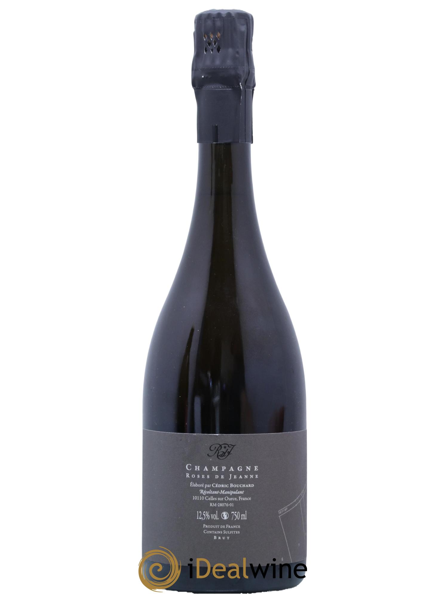 Roses de Jeanne Côte de Val Vilaine Blanc de Noirs Cédric Bouchard 2020 - Lot de 1 bouteille - 1