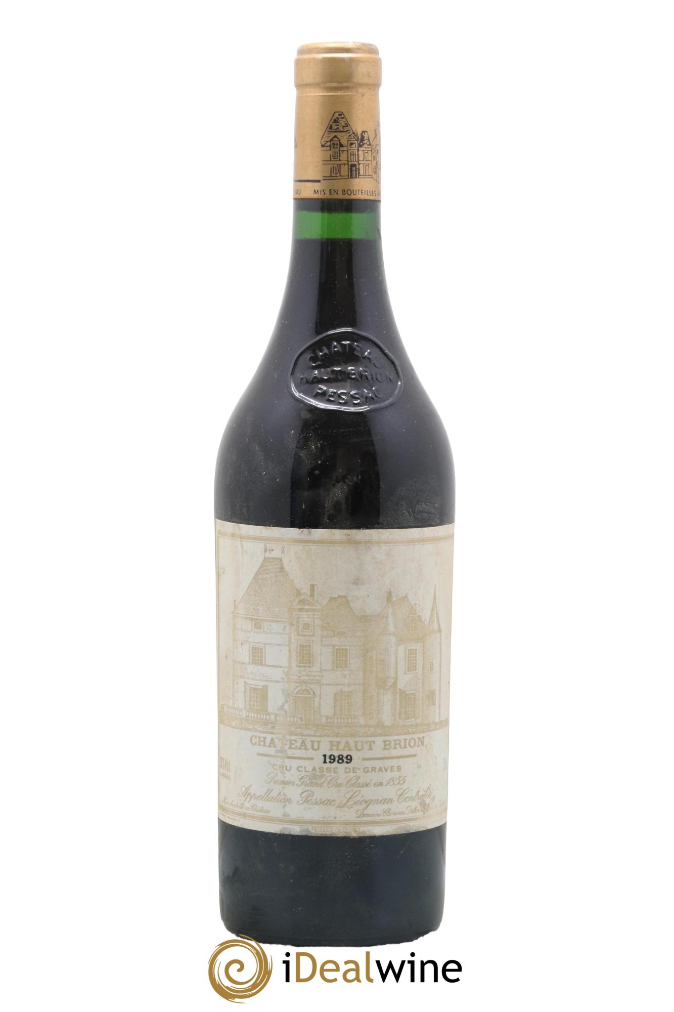 Château Haut Brion 1er Grand Cru Classé 1989 - Lot de 1 bouteille - 0