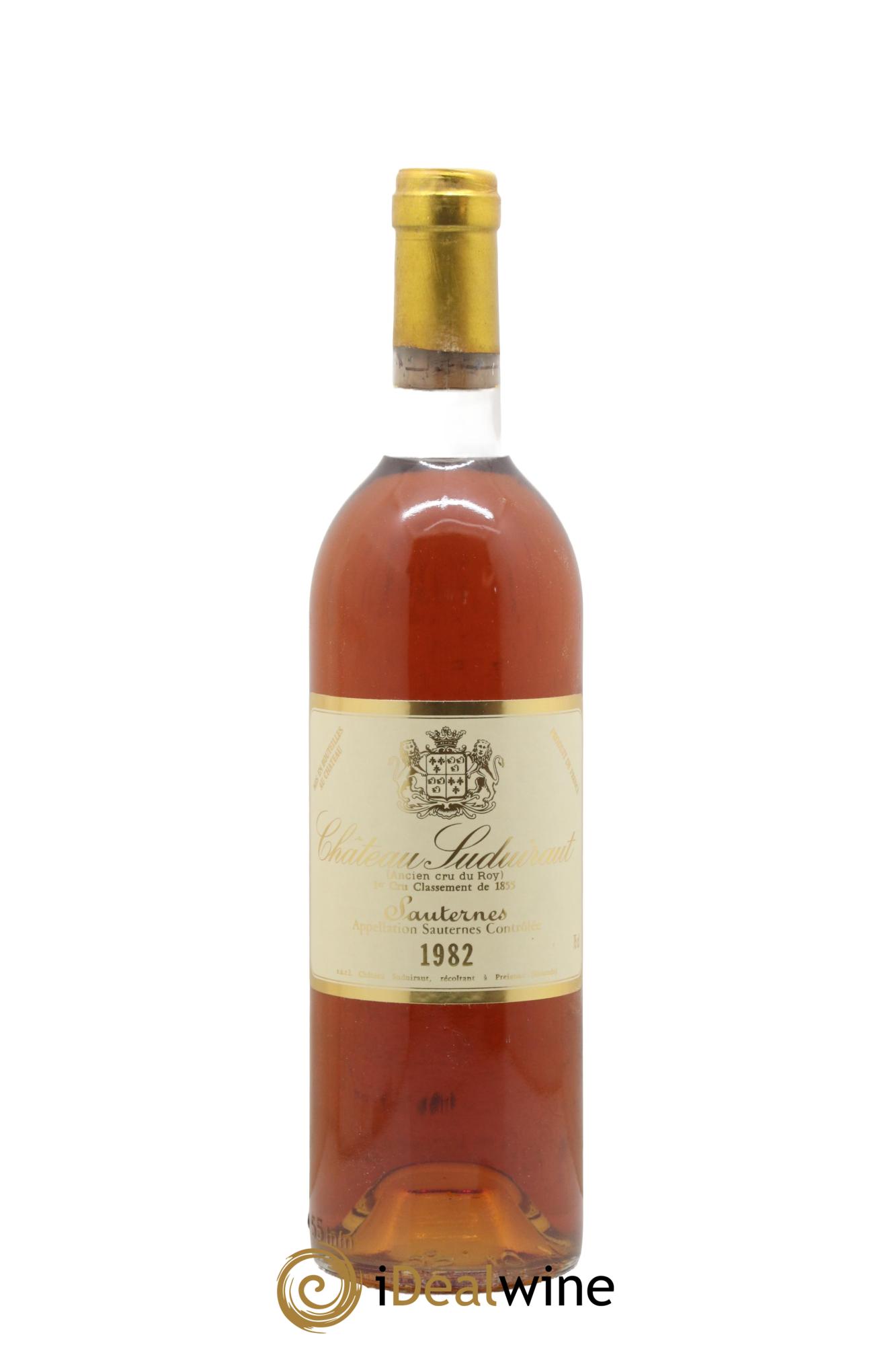Château Suduiraut 1er Grand Cru Classé 1982 - Lot de 1 bouteille - 0