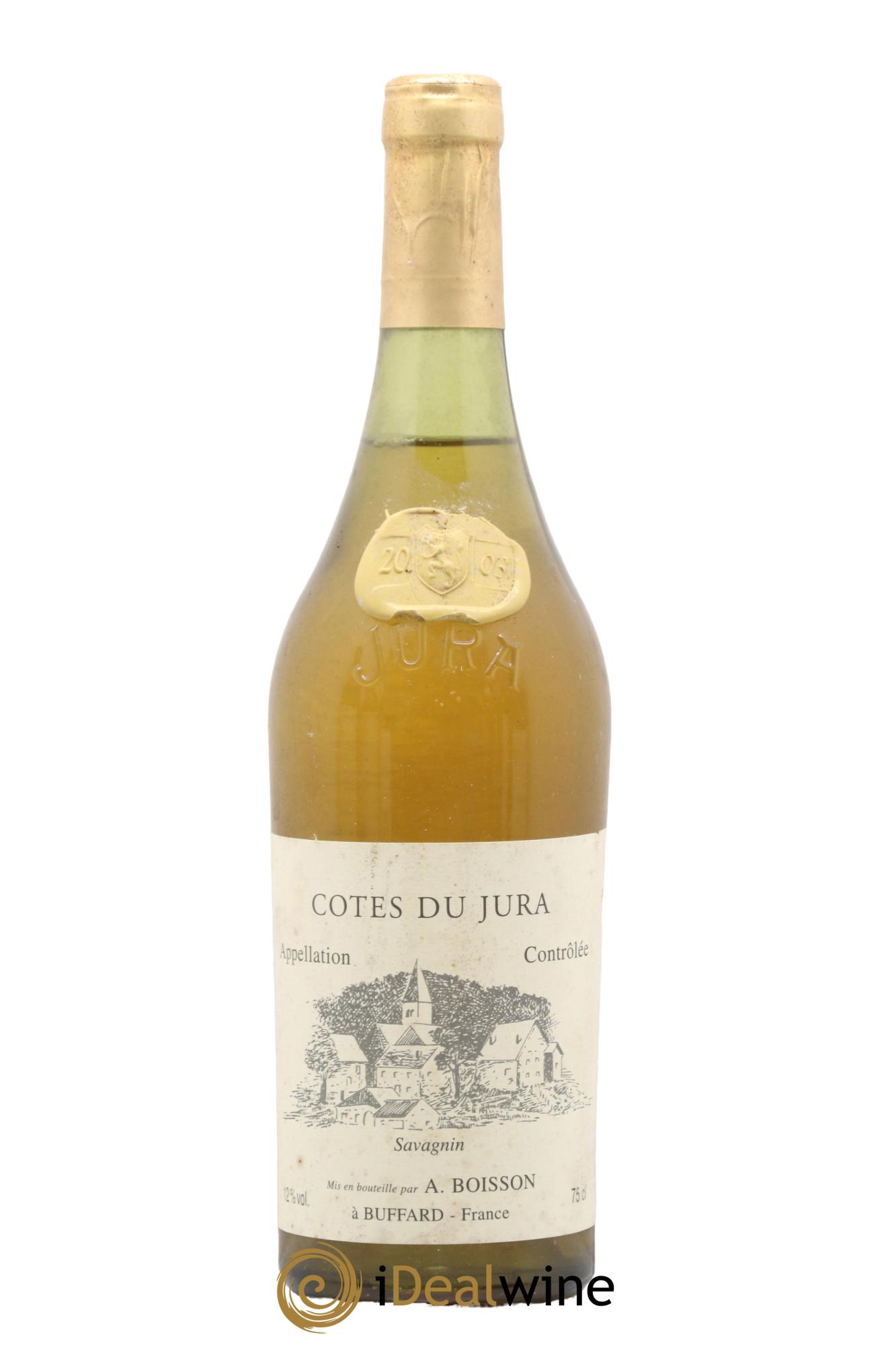 Côtes du Jura Savagnin A Boisson 2003 - Lot de 1 bouteille - 0