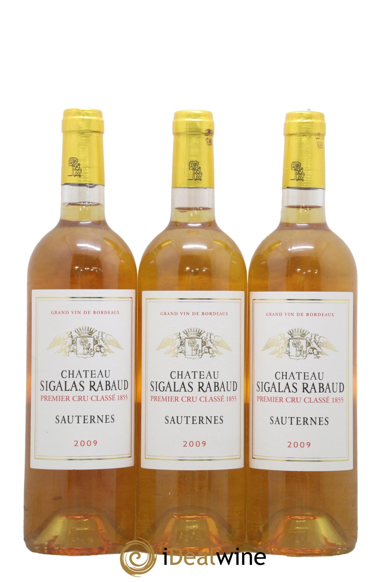 Château Sigalas Rabaud 1er Grand Cru Classé  2009 - Lot de 12 bouteilles - 4