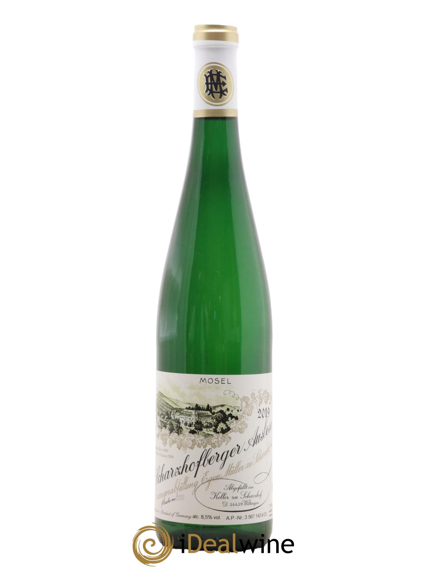 Riesling Scharzhofberger Auslese Egon Muller 2019 - Posten von 1 Flasche - 0