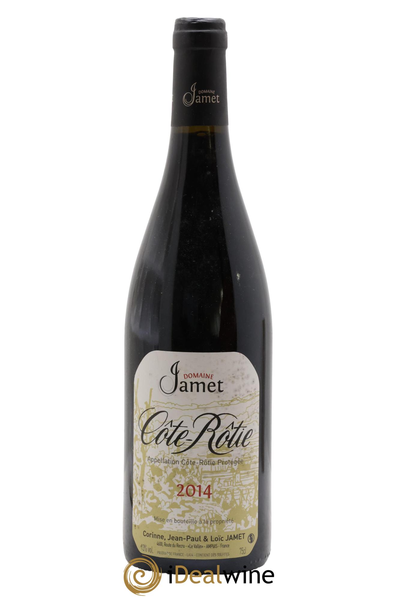 Côte-Rôtie Jamet (Domaine) 2014 - Posten von 1 Flasche - 0