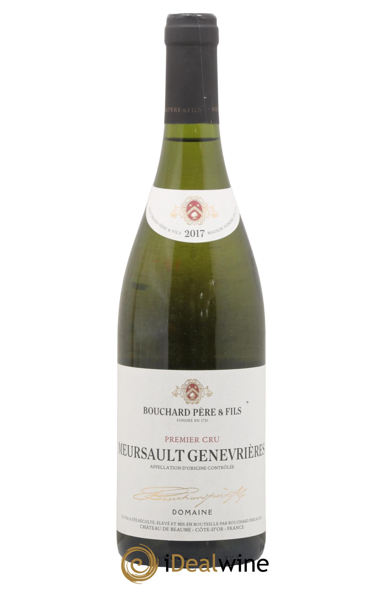 Meursault 1er Cru Genevrières Bouchard Père & Fils 2017 - Lot de 1 bouteille - 0