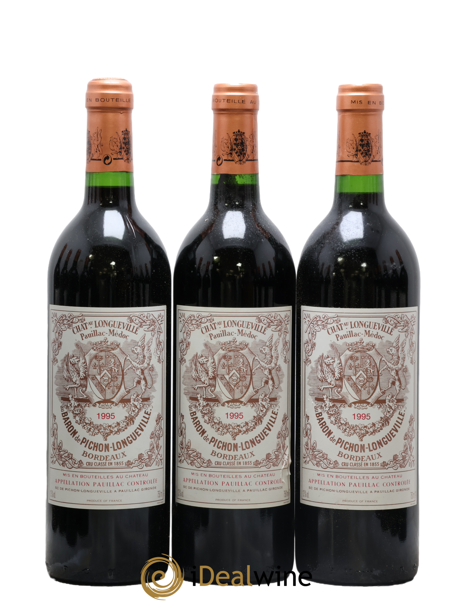 Pichon Longueville Baron 2ème Grand Cru Classé 1995 - Posten von 12 Flaschen - 1