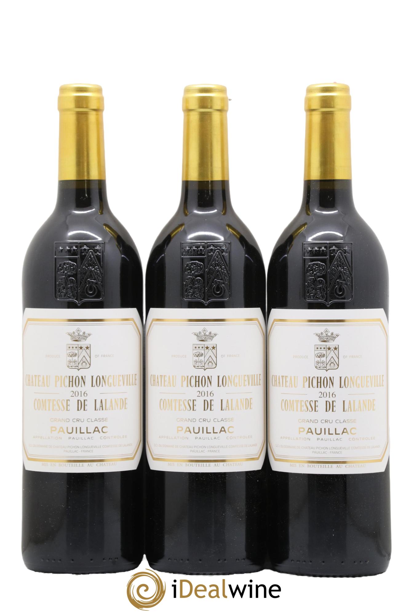 Château Pichon Longueville Comtesse de Lalande 2ème Grand Cru Classé 2016 - Lotto di 6 bottiglie - 1