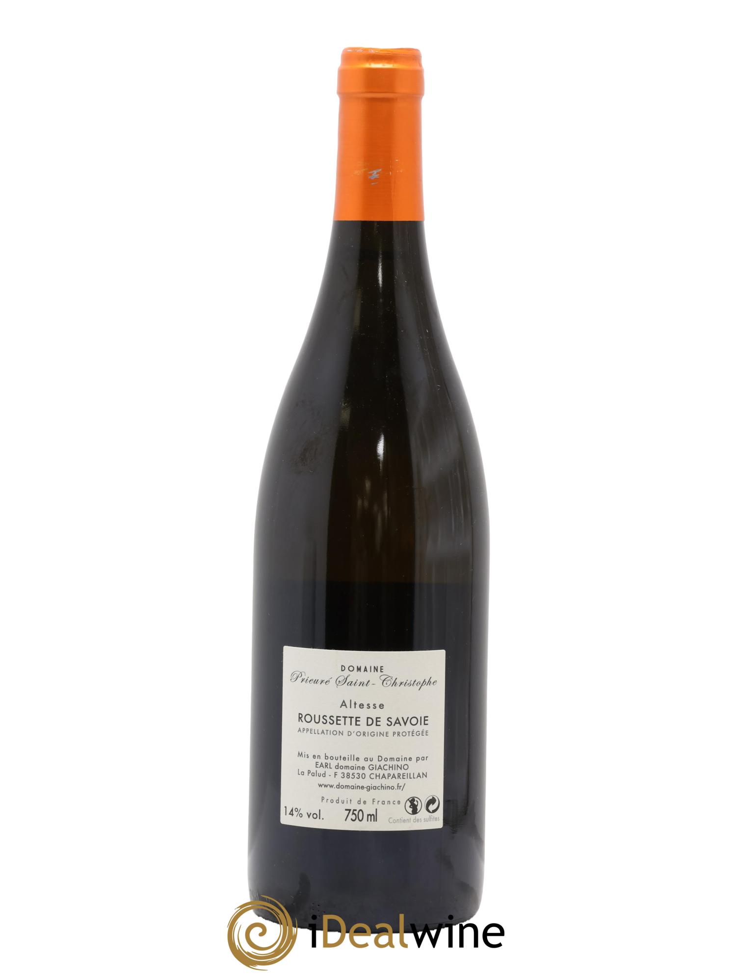 Roussette de Savoie Altesse Prieuré Saint Christophe (Domaine) 2016 - Lotto di 1 bottiglia - 1
