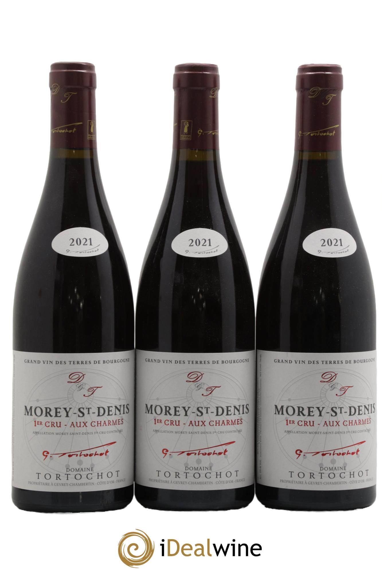 Morey-Saint-Denis 1er Cru Aux Charmes Tortochot (Domaine) 2021 - Lot de 3 bouteilles - 0