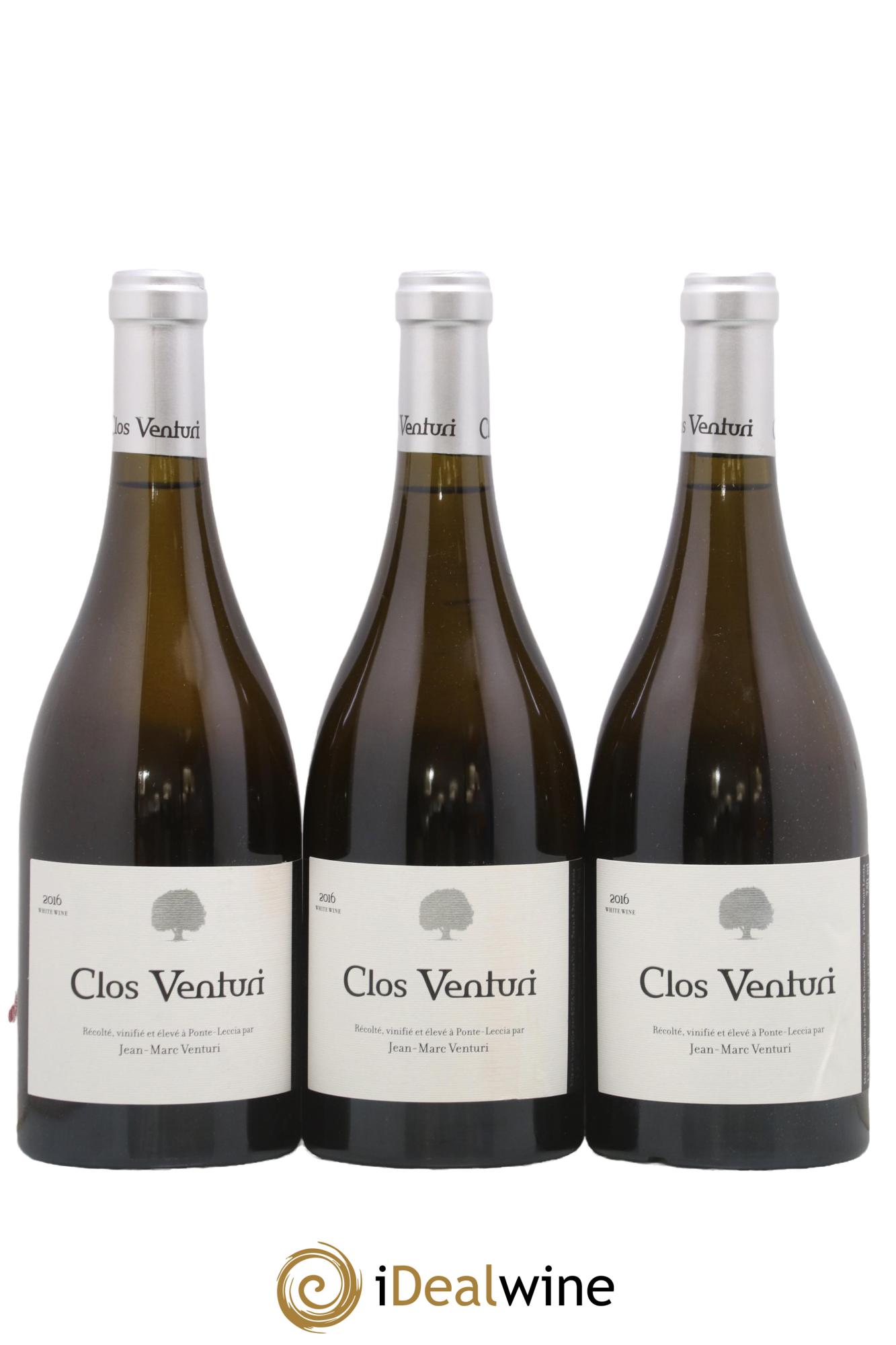 Vin de Corse Clos Venturi 2016 - Lot of 3 bottles - 0