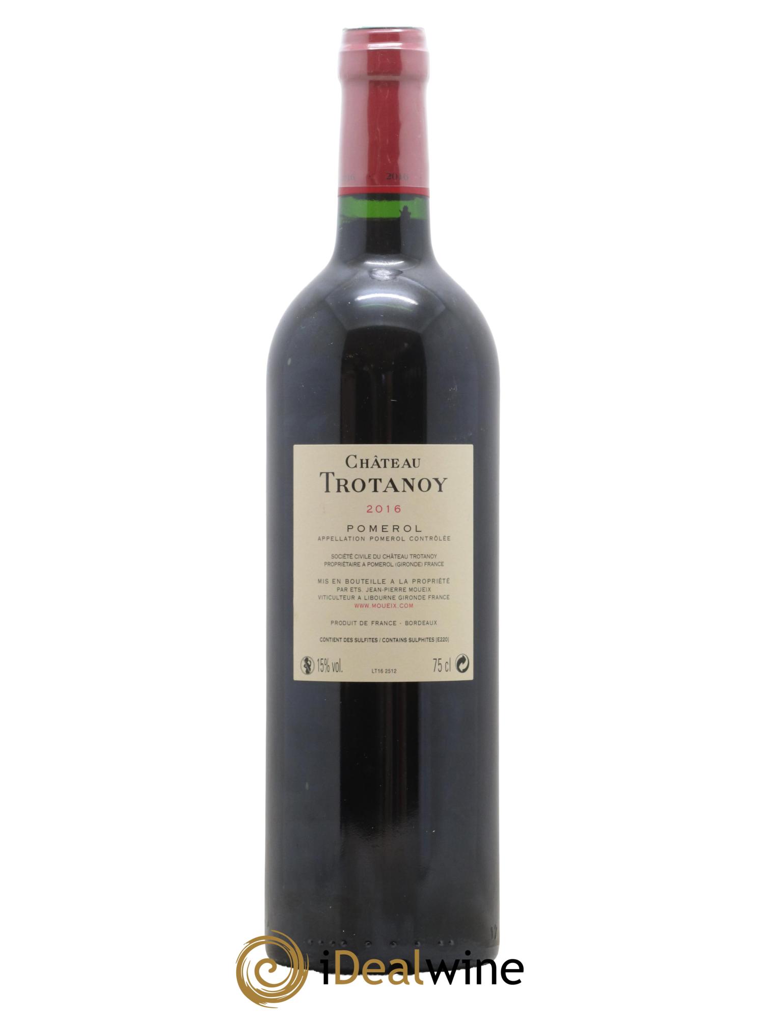 Château Trotanoy 2016 - Posten von 1 Flasche - 1