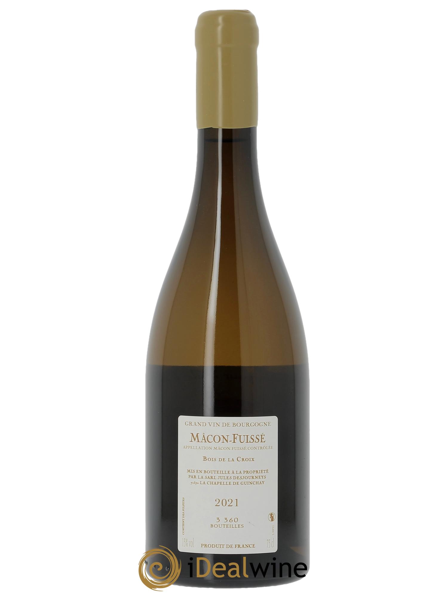 Mâcon-Fuissé Bois de la Croix Jules Desjourneys 2021 - Lote de 1 botella - 1