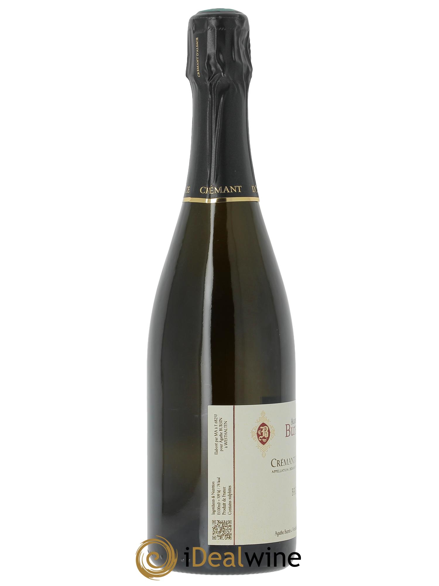 Crémant d'Alsace Agathe Bursin  - Lot of 1 bottle - 2
