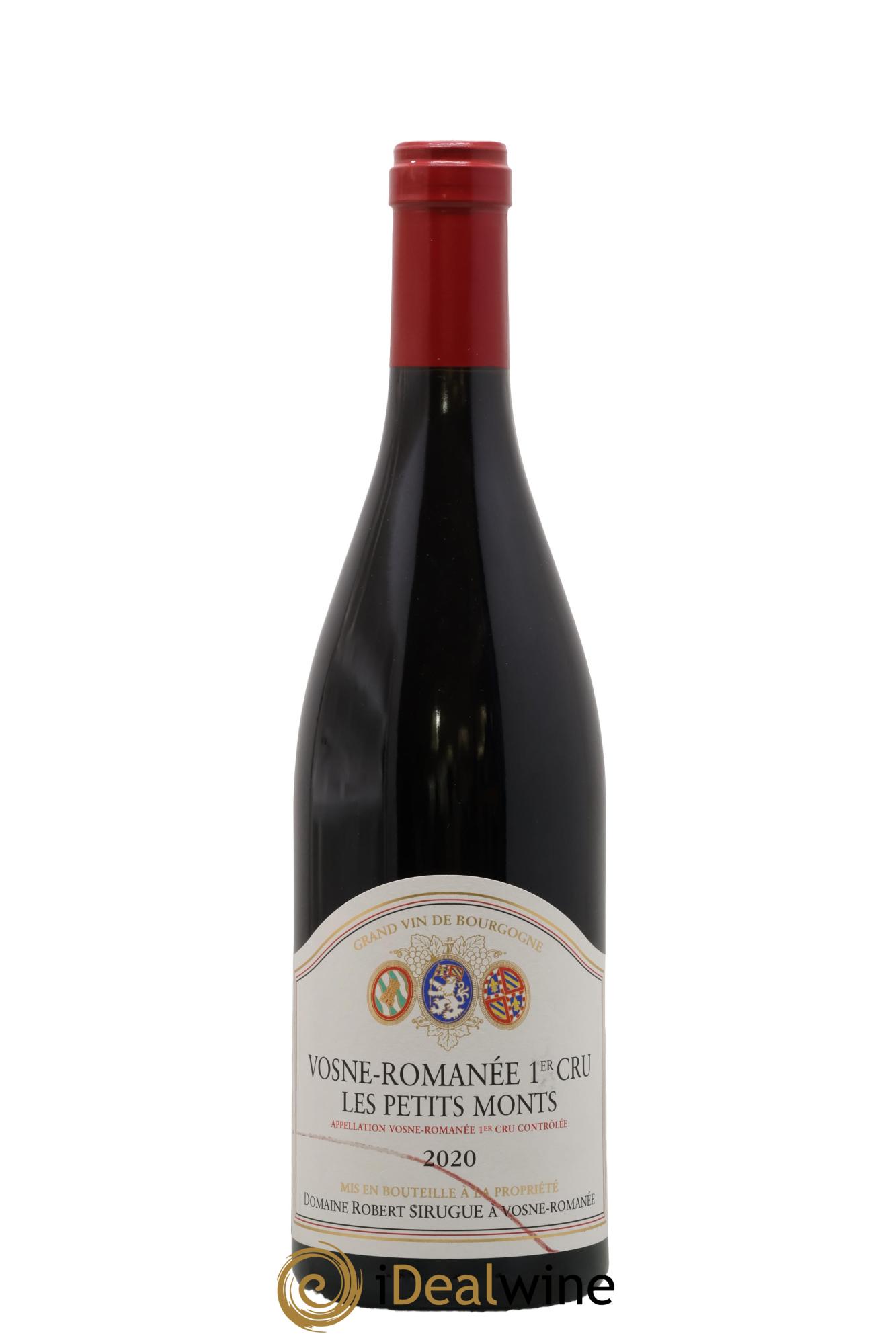 Vosne-Romanée 1er Cru Les Petits Monts Robert Sirugue (Domaine) 2020 - Lot de 1 bouteille - 0