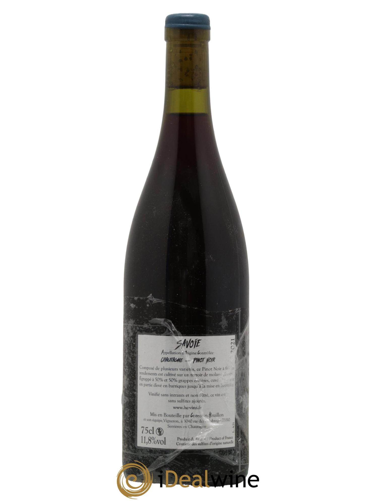 Vin de Savoie Arcane Corentin Houillon 2021 - Lot de 1 bouteille - 1
