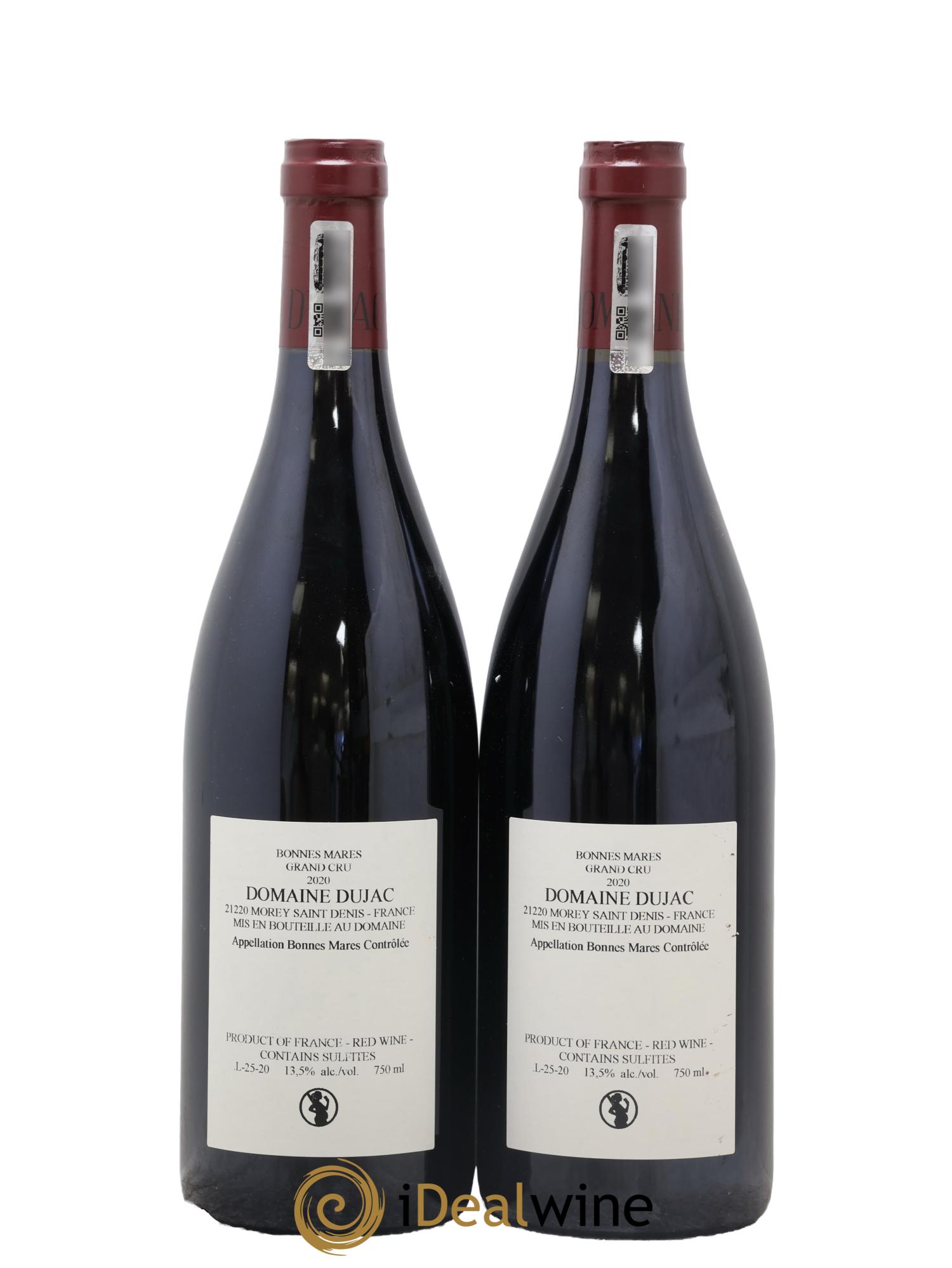 Bonnes-Mares Grand Cru Dujac (Domaine) 2020 - Lot de 2 bouteilles - 1