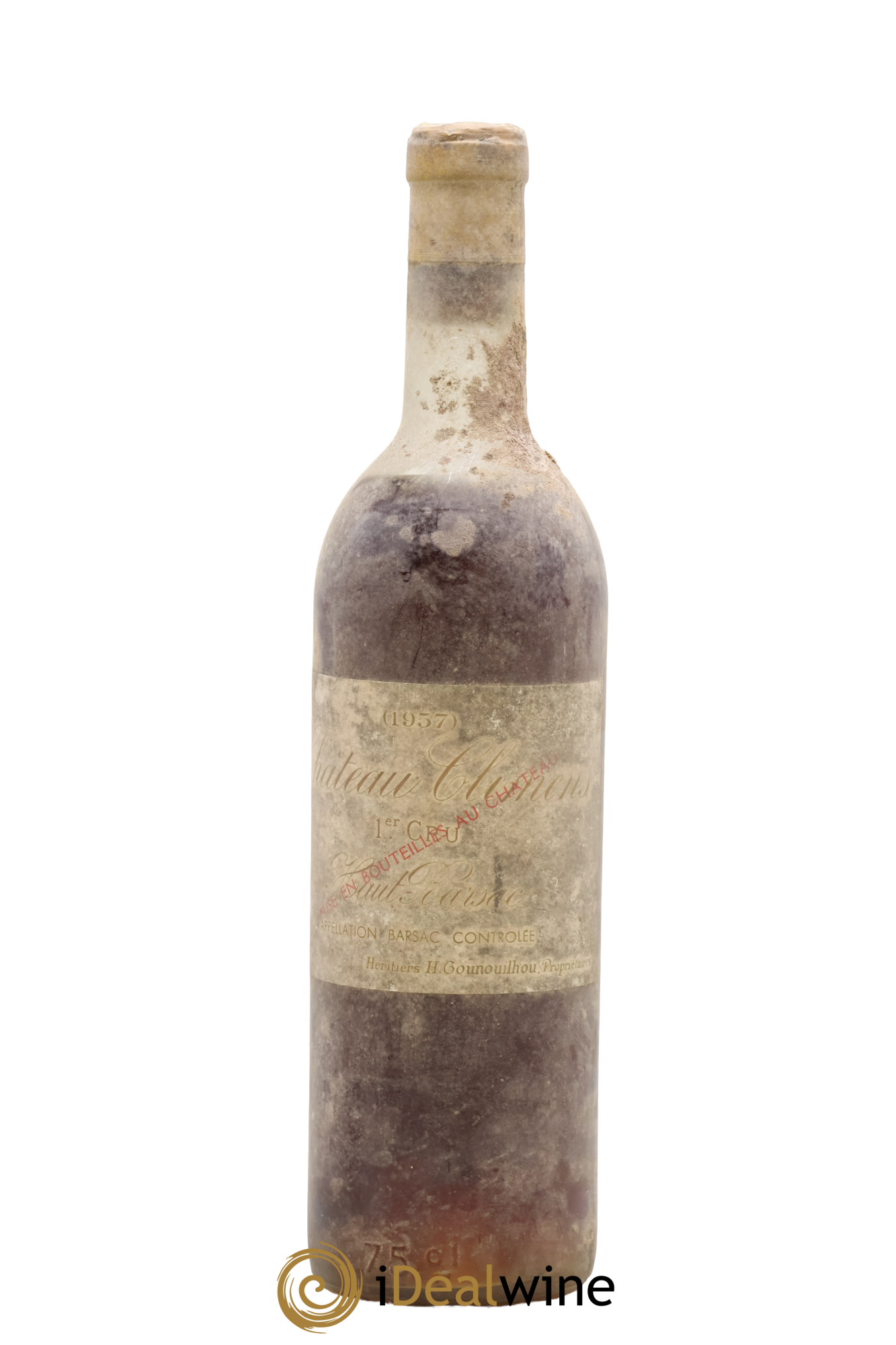 Château Climens 1er Grand Cru Classé 1957 - Lot of 1 bottle - 0