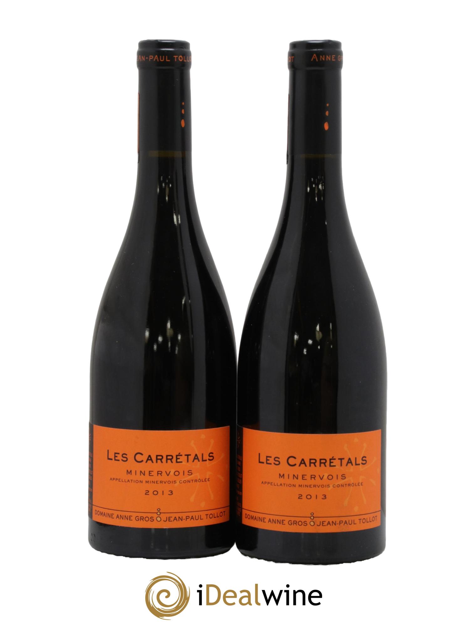 Minervois Les Carrétals Domaine Anne Gros et Jean-Paul Tollot 2013 - Lot of 2 bottles - 0