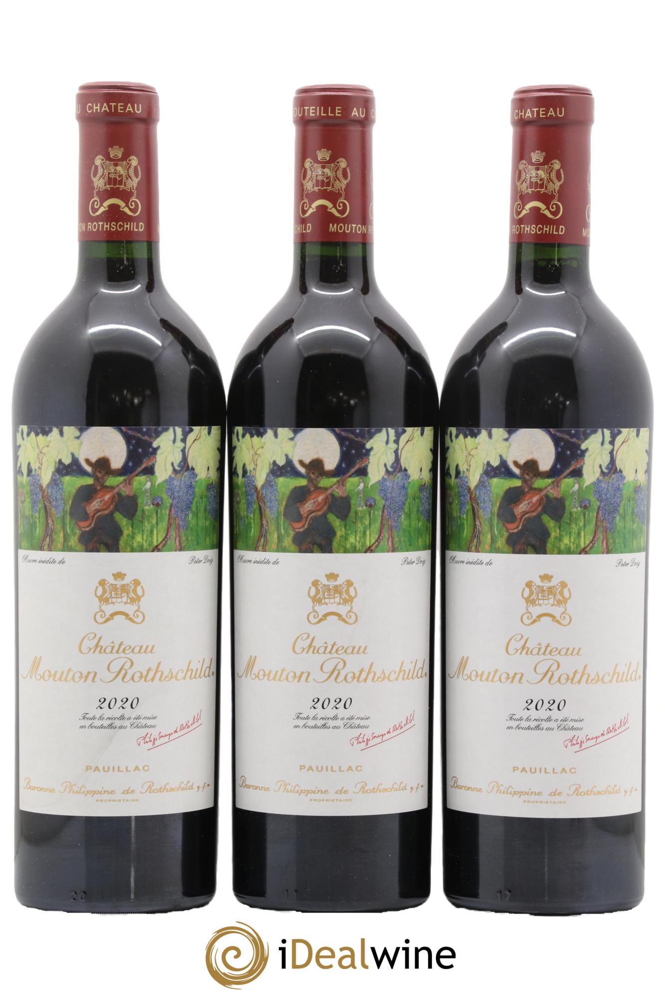 Château Mouton Rothschild 1er Grand Cru Classé 2020 - Posten von 6 Flaschen - 3