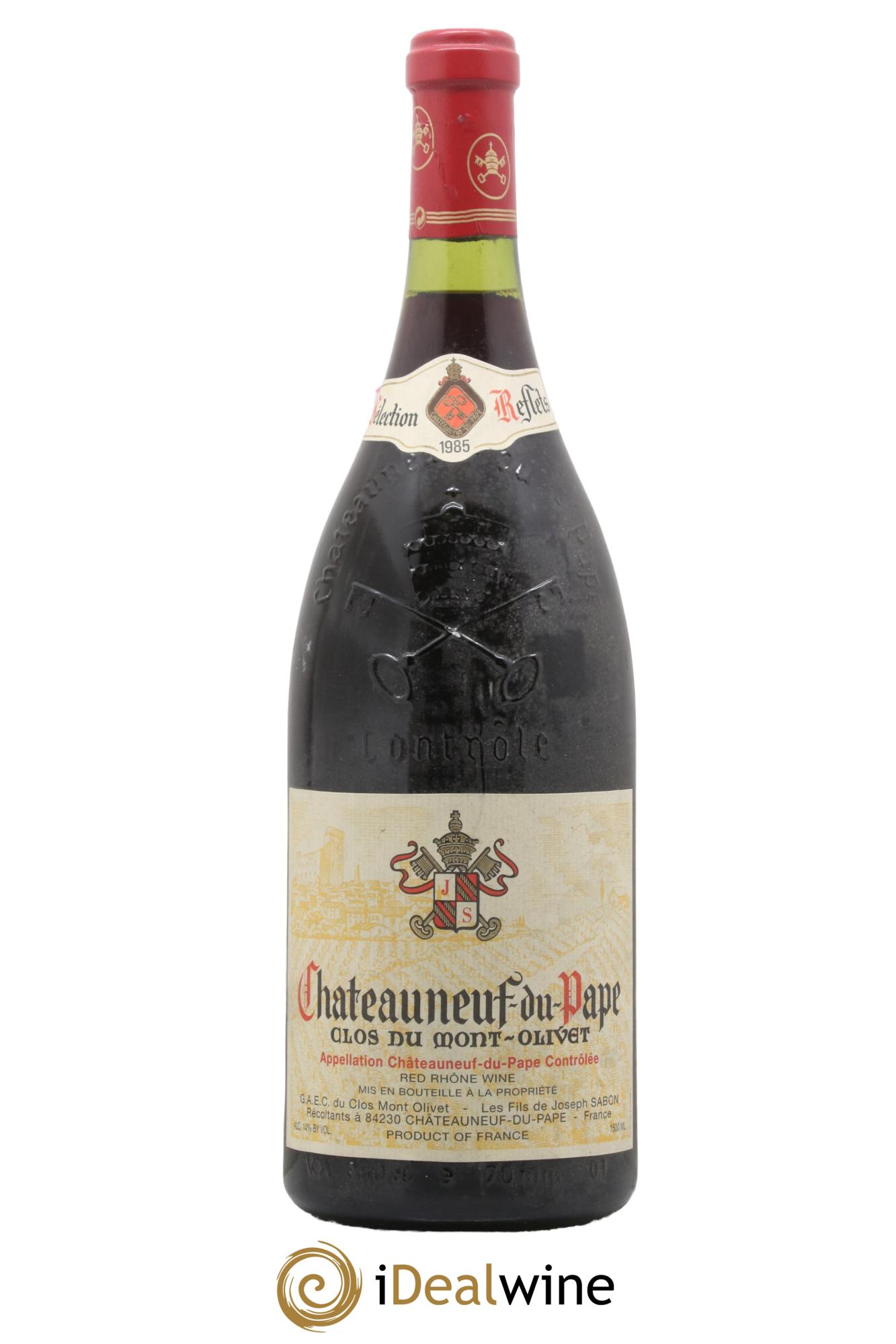 Châteauneuf-du-Pape Clos du Mont-Olivet 1985 - Lot of 1 magnum - 0