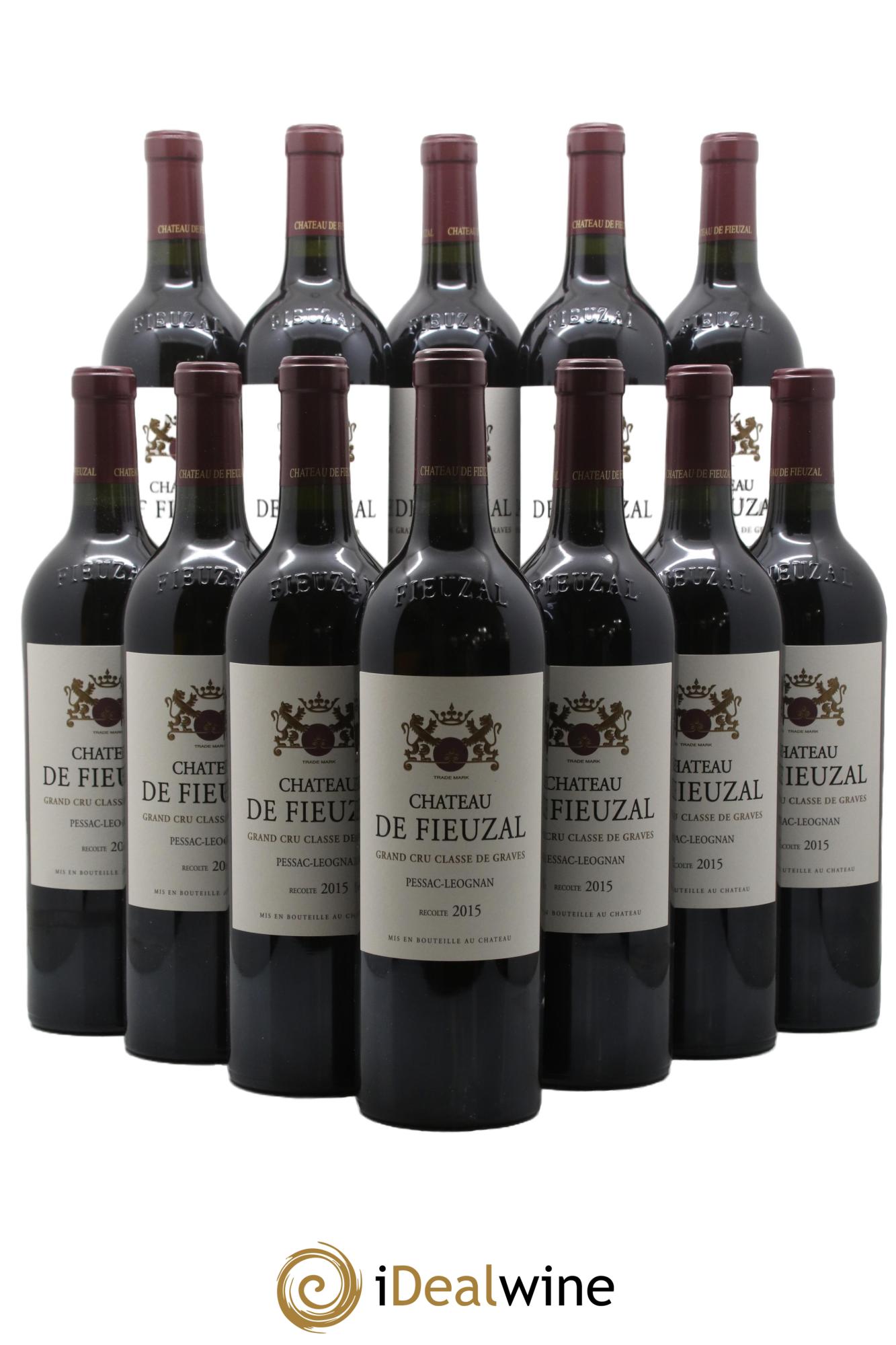 Château de Fieuzal Cru Classé de Graves 2015 - Lot de 12 bouteilles - 0