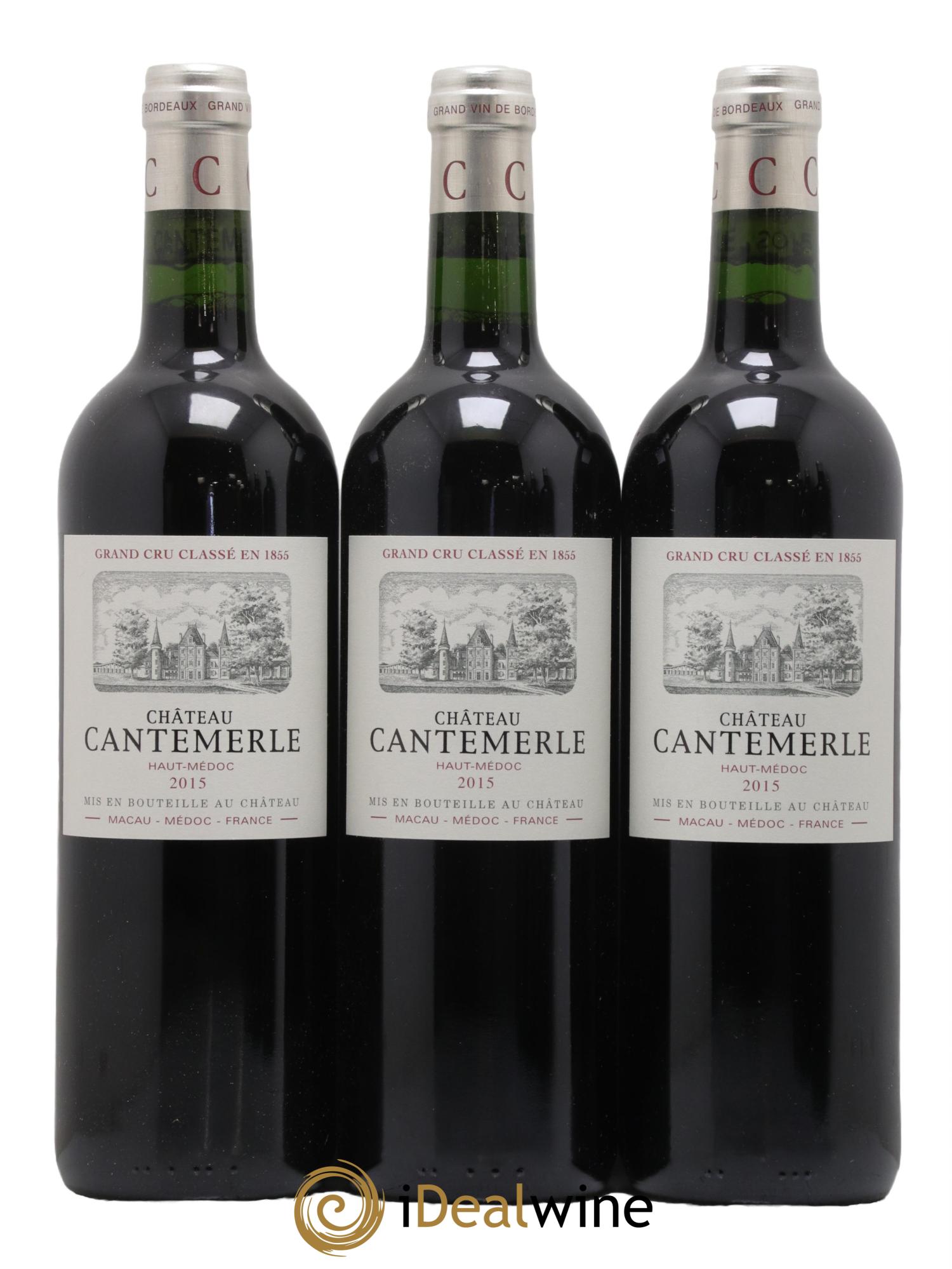 Château Cantemerle 5ème Grand Cru Classé 2015 - Lot de 6 bouteilles - 2