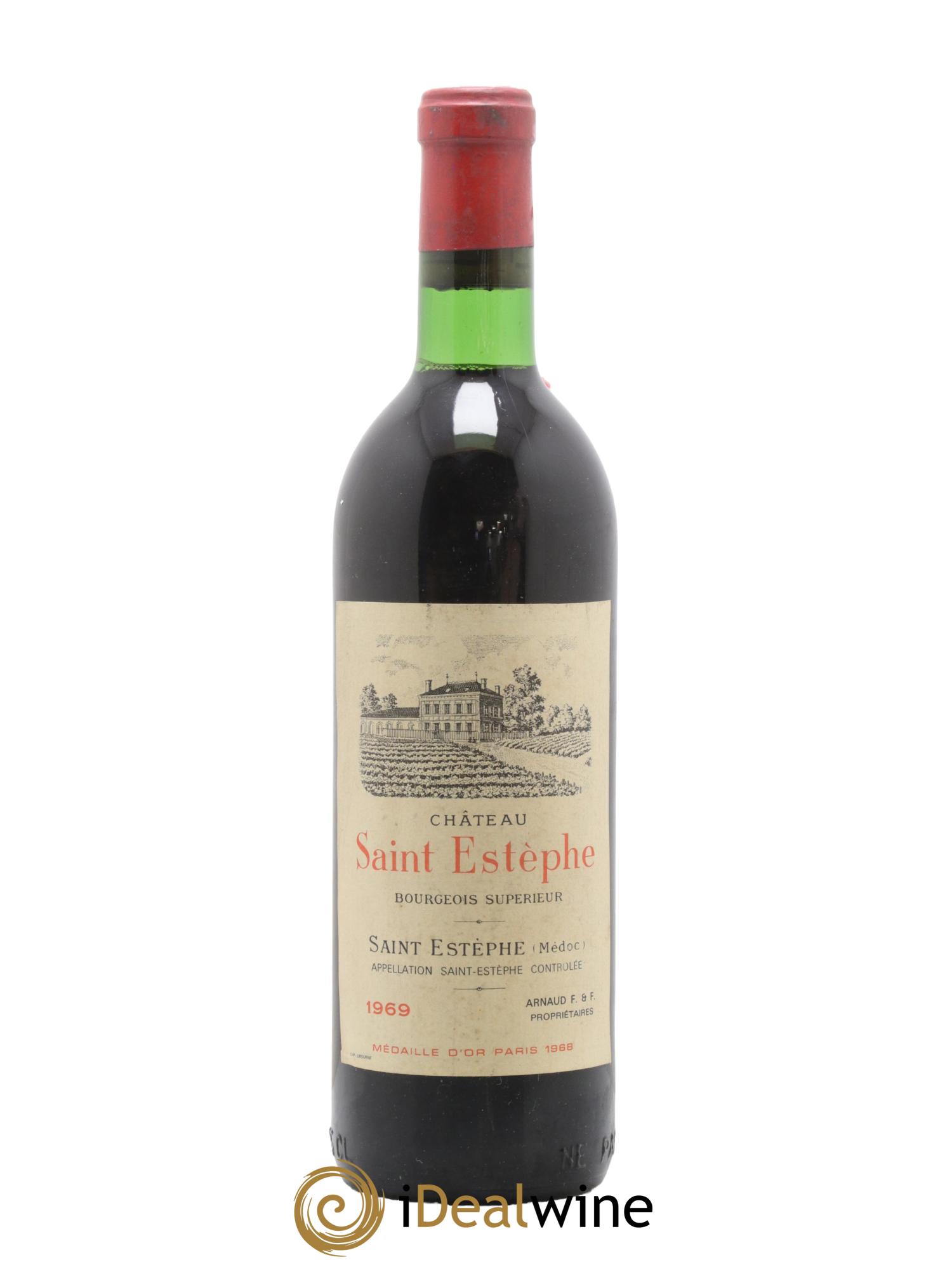 Château Saint-Estèphe 1969 - Posten von 1 Flasche - 0