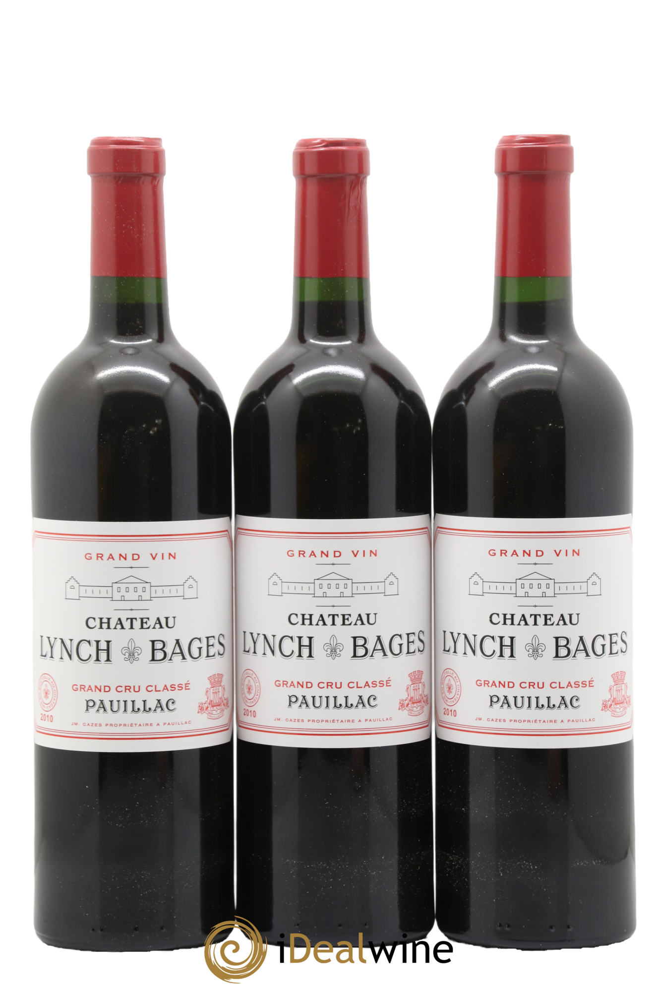 Château Lynch Bages 5ème Grand Cru Classé 2010 - Posten von 6 Flaschen - 3