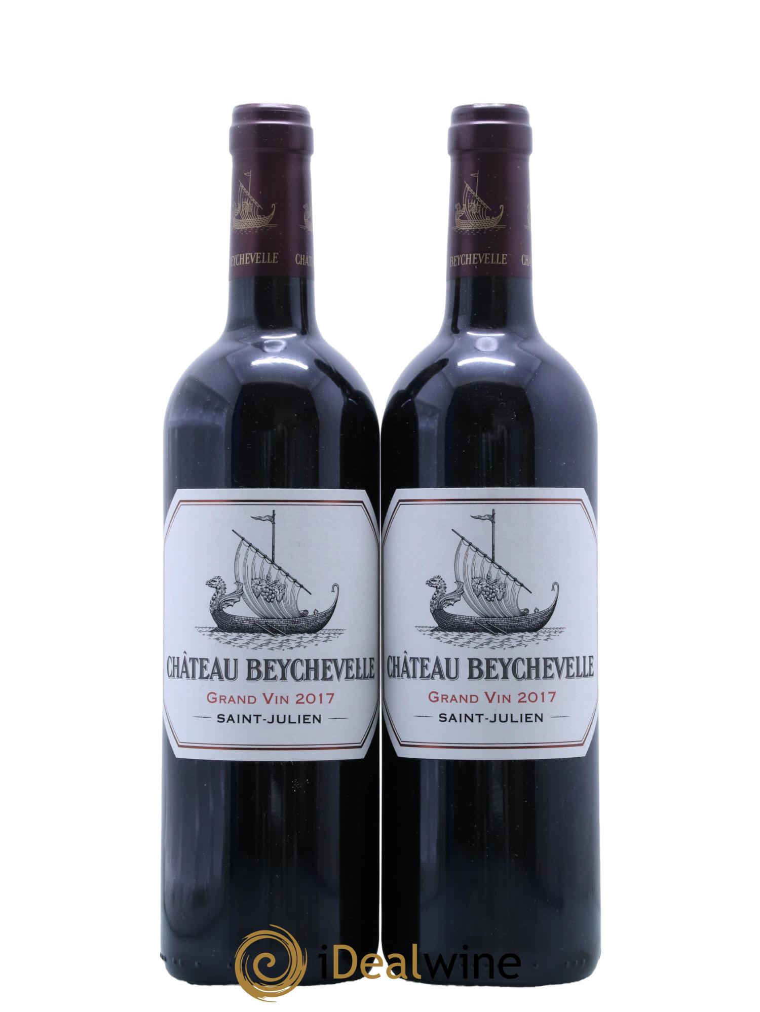 Château Beychevelle 4ème Grand Cru Classé 2017 - Lot de 2 bouteilles - 0