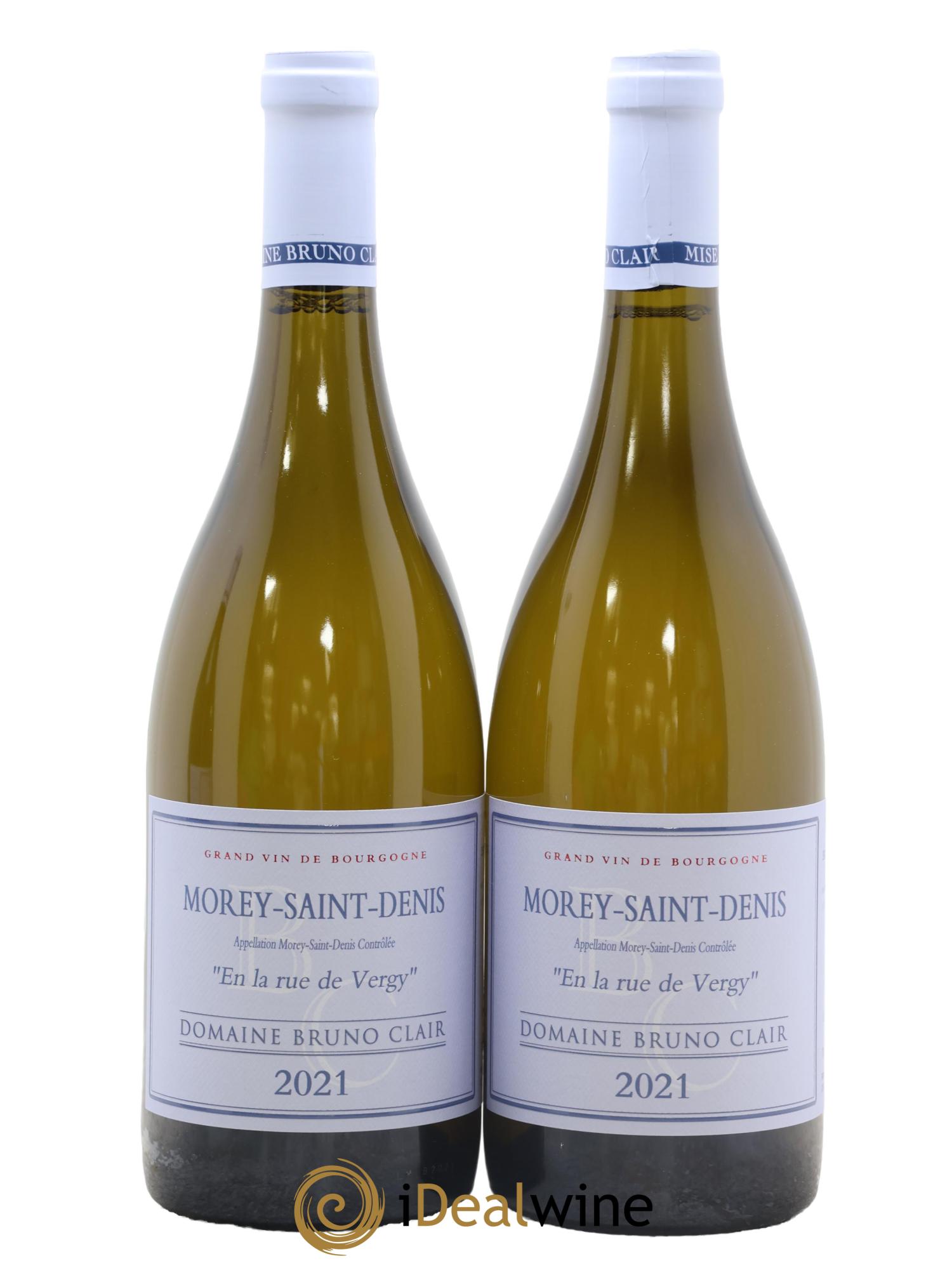 Morey-Saint-Denis En la Rue de Vergy Bruno Clair (Domaine) 2021 - Lot de 2 bouteilles - 0