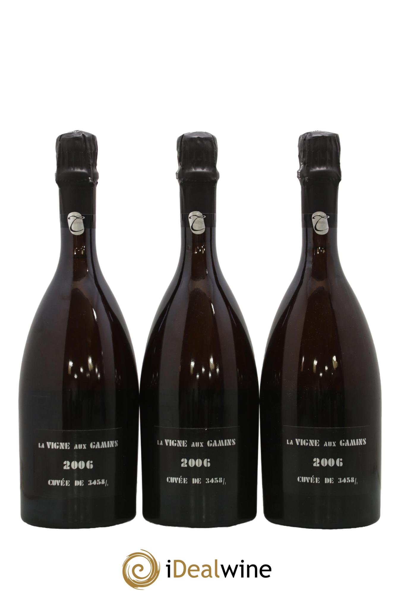 La Vigne aux Gamins Alain Thiénot 2006 - Lot of 3 bottles - 0