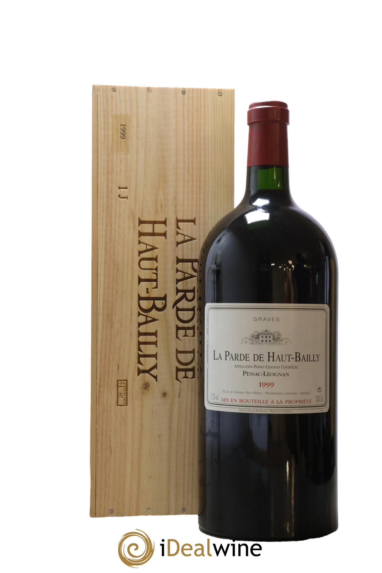 Haut Bailly II (Anciennement La Parde de Haut-Bailly) Second Vin 1999 - Lot de 1 jeroboam - 1