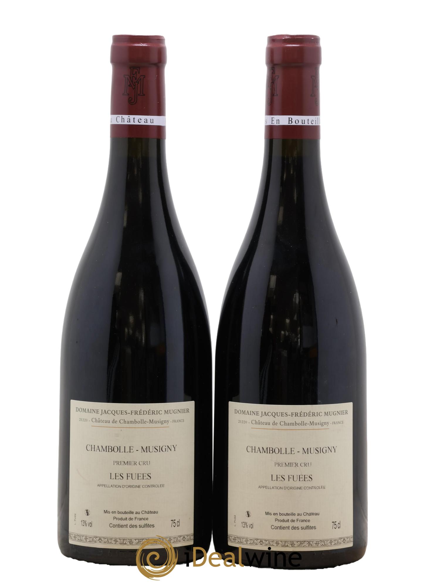 Chambolle-Musigny 1er Cru Les Fuées Jacques-Frédéric Mugnier 2022 - Lot de 2 bouteilles - 1