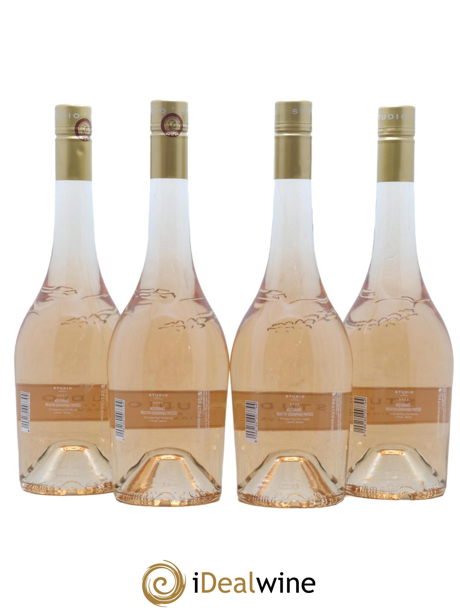 IGP Méditerranée Studio By Miraval 2022 - Lot of 4 bottles - 1