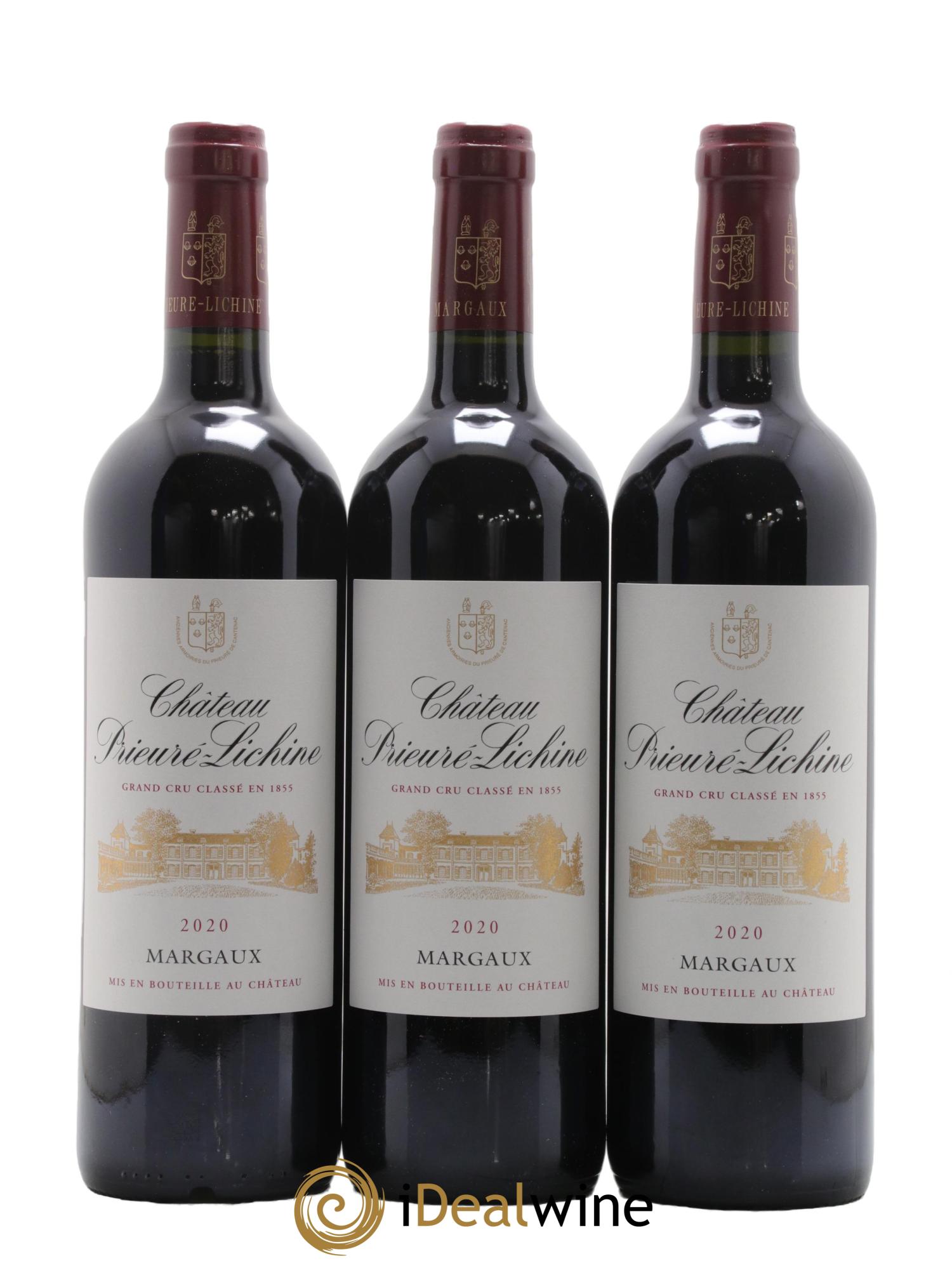 Château Prieuré Lichine 4ème Grand Cru Classé 2020 - Lot de 6 bouteilles - 1
