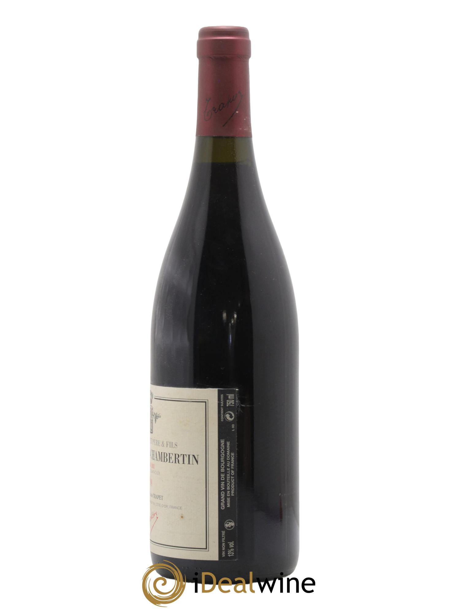 Latricières-Chambertin Grand Cru Domaine Trapet 2009 - Posten von 1 Flasche - 1