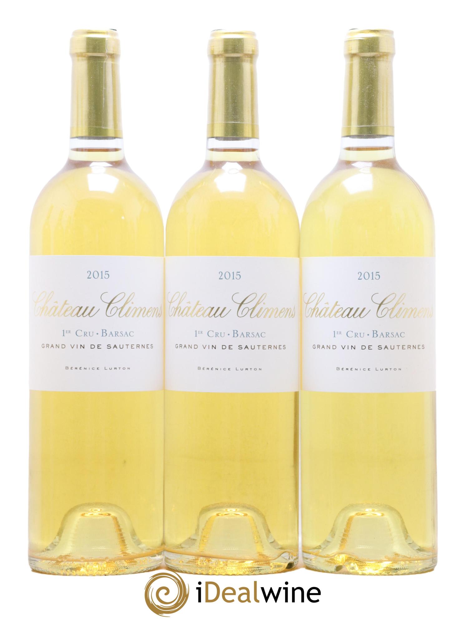 Château Climens 1er Grand Cru Classé 2015 - Lotto di 12 bottiglie - 1