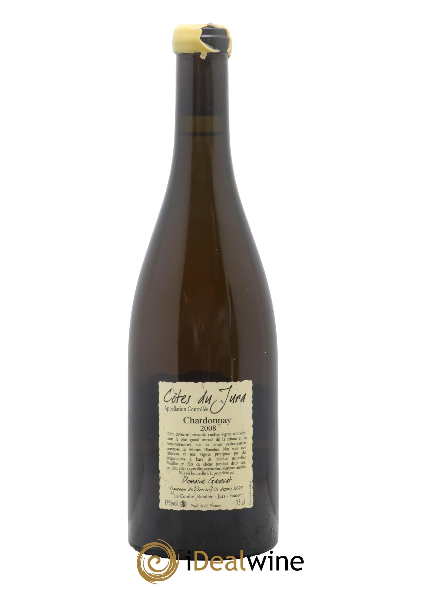 Côtes du Jura Les Grands Teppes Vieilles Vignes Jean-François Ganevat (Domaine) 2008 - Lot de 1 bouteille - 1