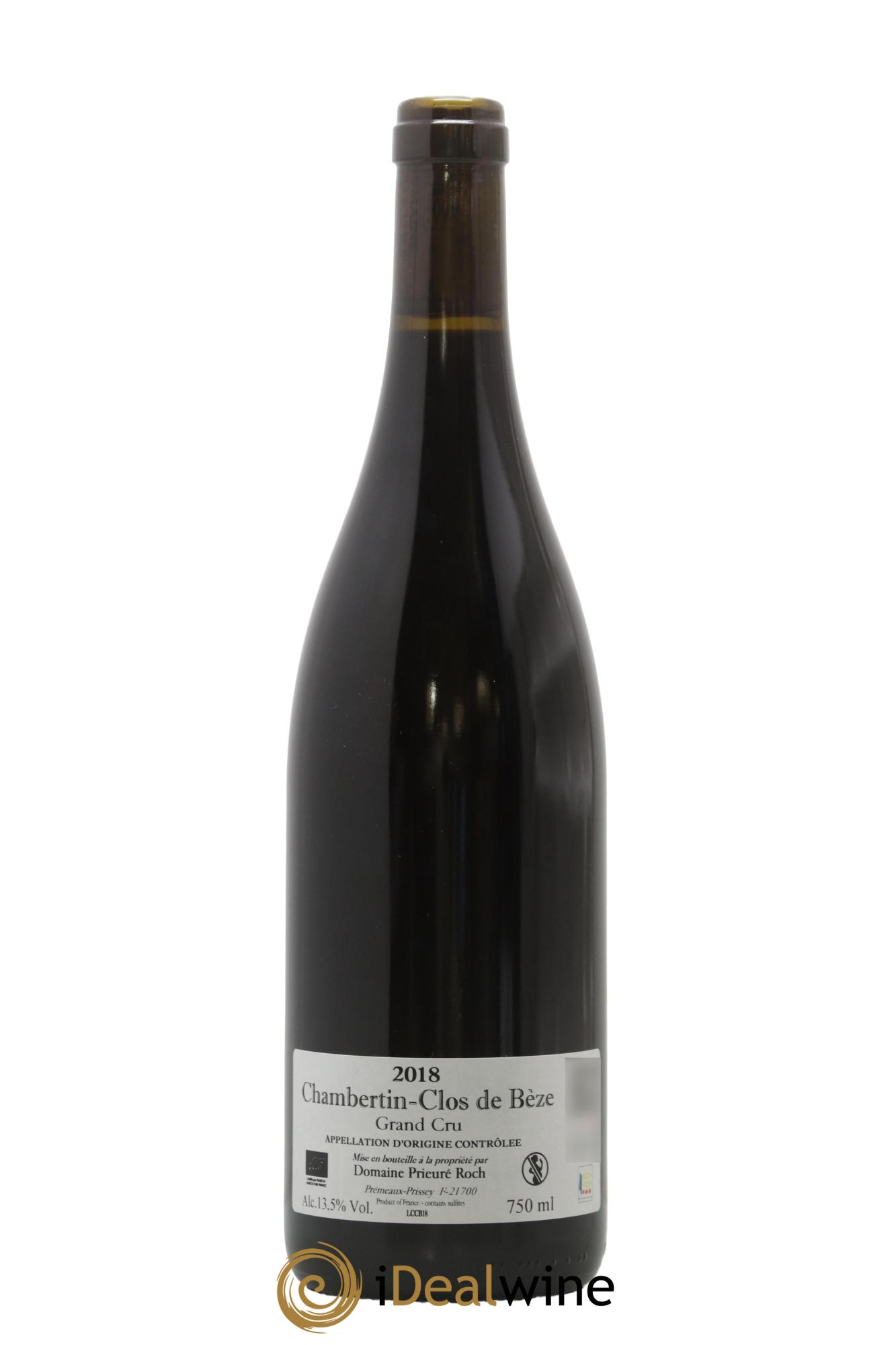 Chambertin Clos de Bèze Grand Cru Prieuré Roch 2018 - Lot of 1 bottle - 1