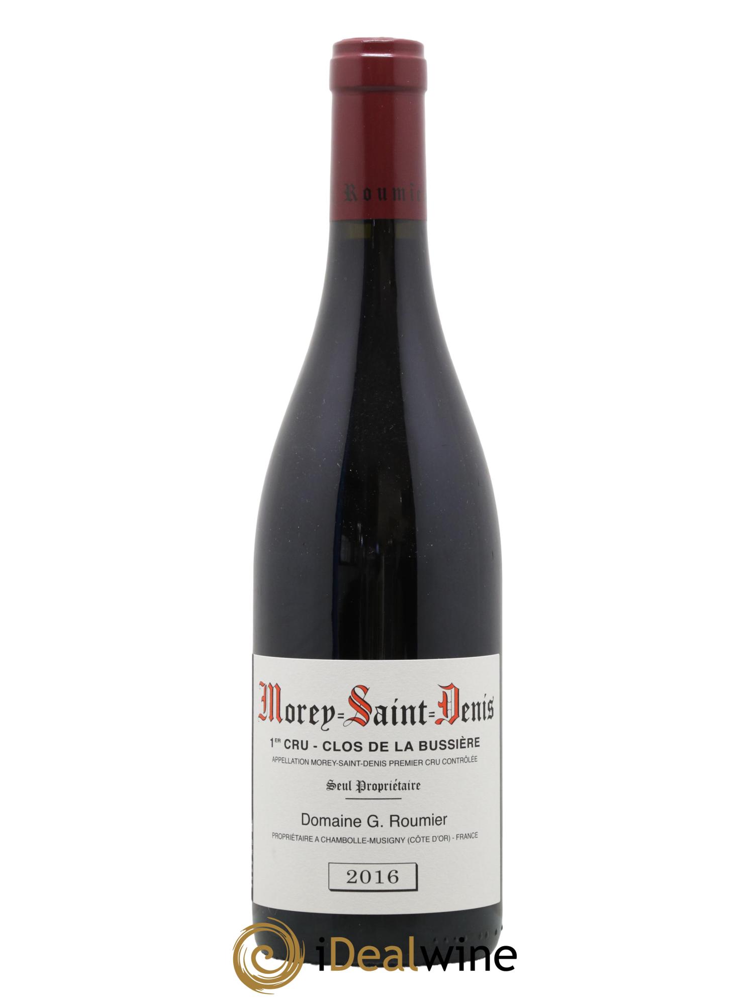 Morey-Saint-Denis 1er Cru Clos de la Bussière Georges Roumier (Domaine) 2016 - Lot de 1 bouteille - 0