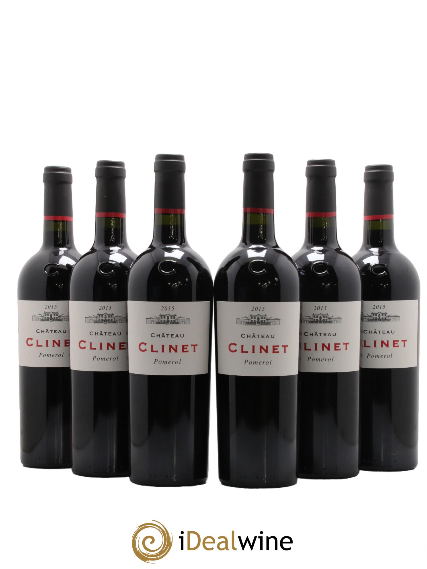Château Clinet 2015 - Lot de 6 bouteilles - 0